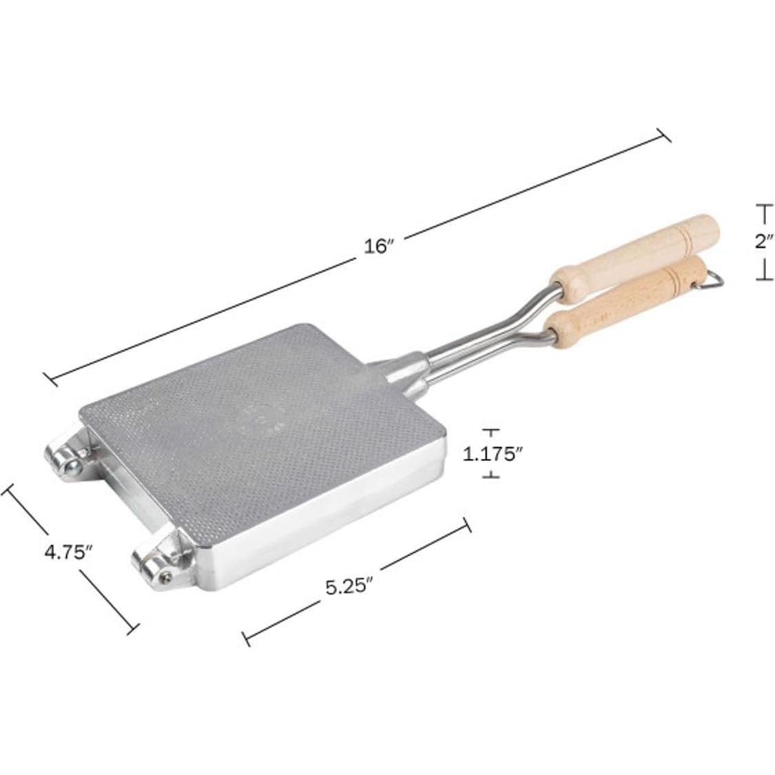 Prensa de Sándwich Caliente Kings County Tools - Aluminio 25.4x11.4cm