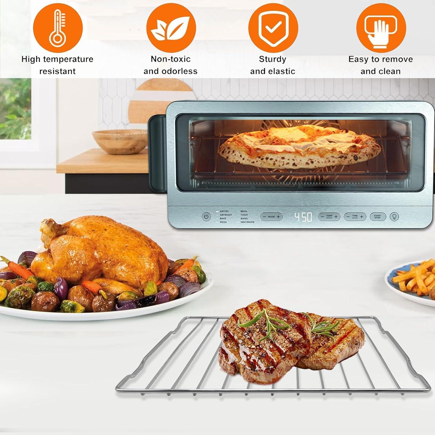 Rejilla para freidora de aire Ninja SP151 34x30 cm acero inoxidable