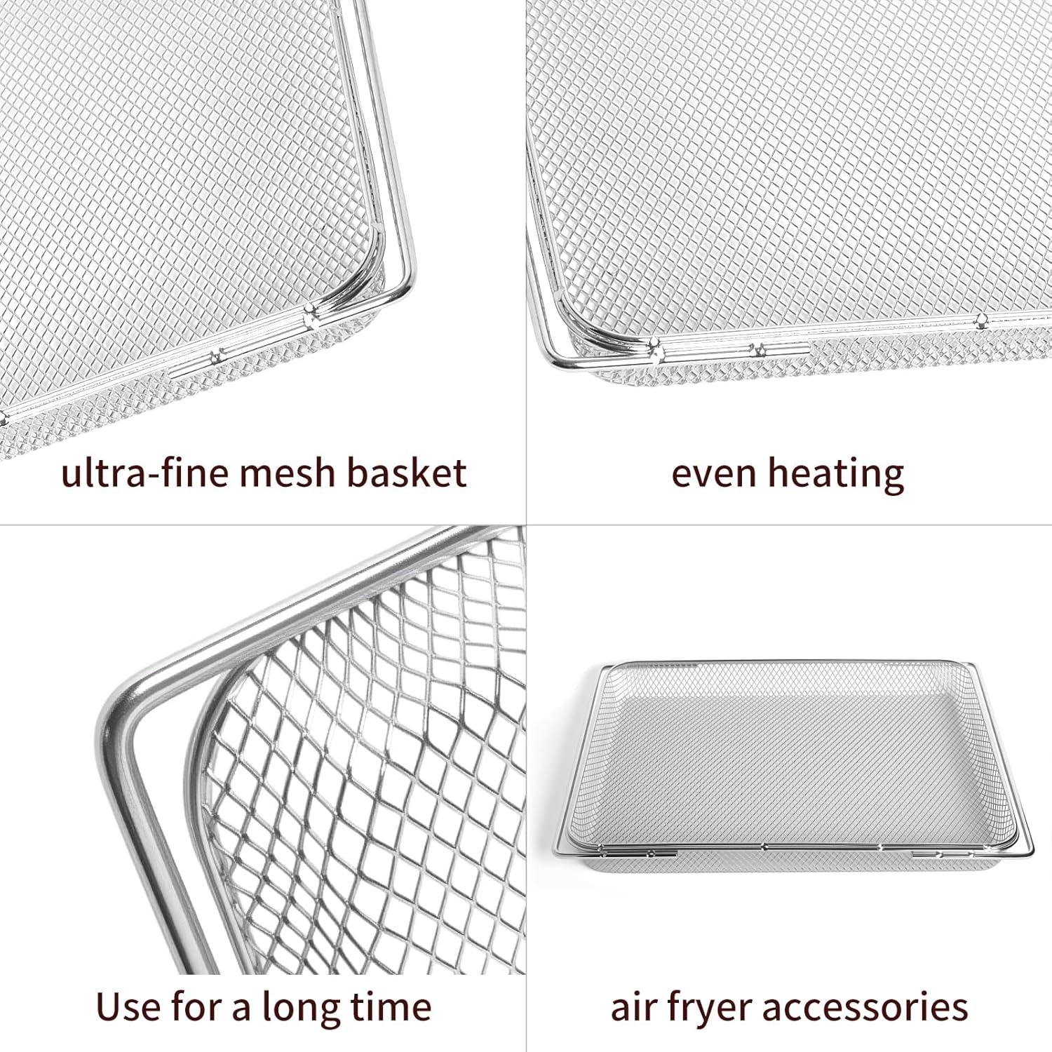 Kit de Accesorios para Freidora de Aire Ninja SP151 - 1 Cesta, 100 Papeles Pergamino y Guantes