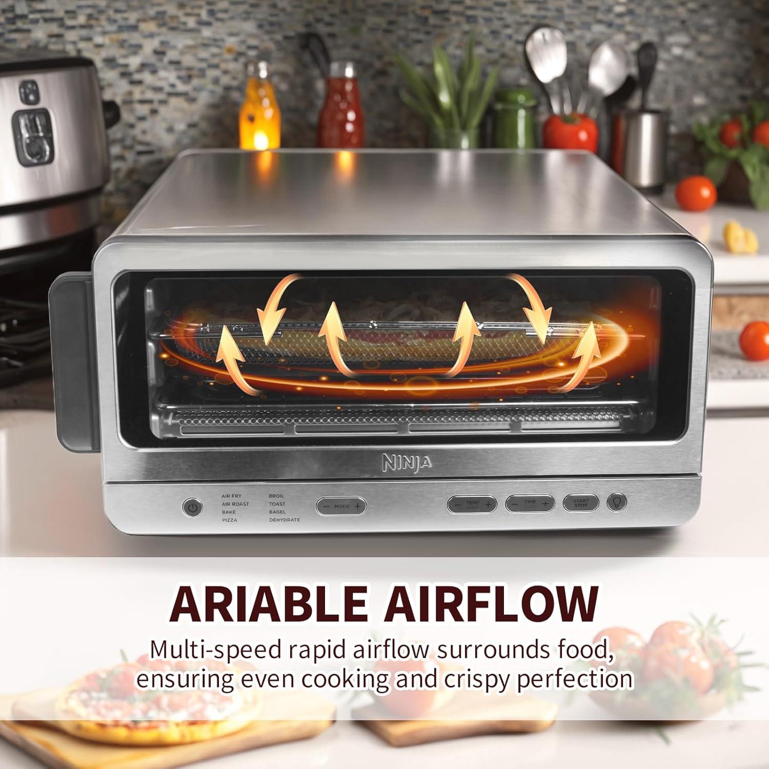 Kit de Accesorios para Freidora de Aire Ninja SP151 - 1 Cesta, 100 Papeles Pergamino y Guantes