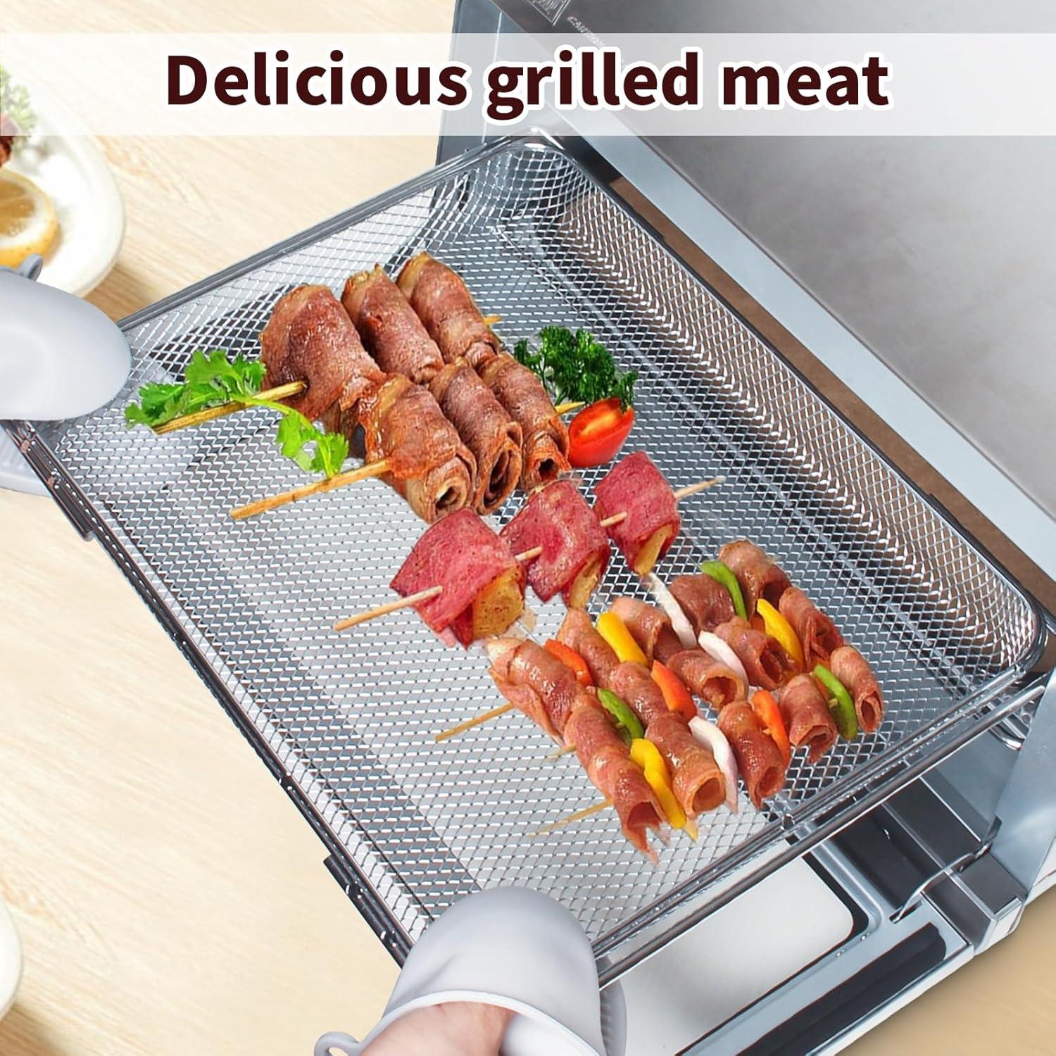 Kit de Accesorios para Freidora de Aire Ninja SP151 - 1 Cesta, 100 Papeles Pergamino y Guantes