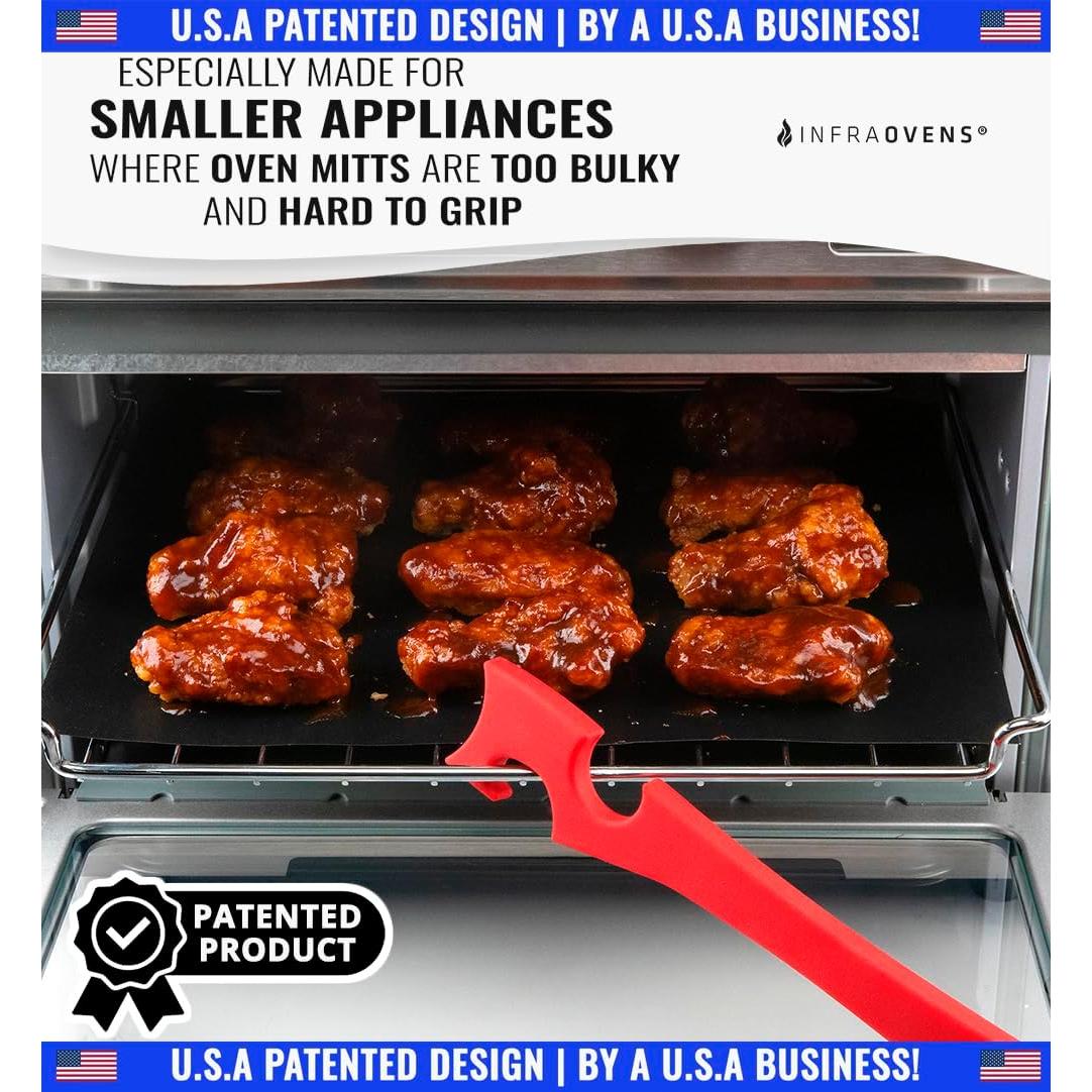 Extractor de Rejillas de Horno INFRAOVENS de Silicona 27.94 cm