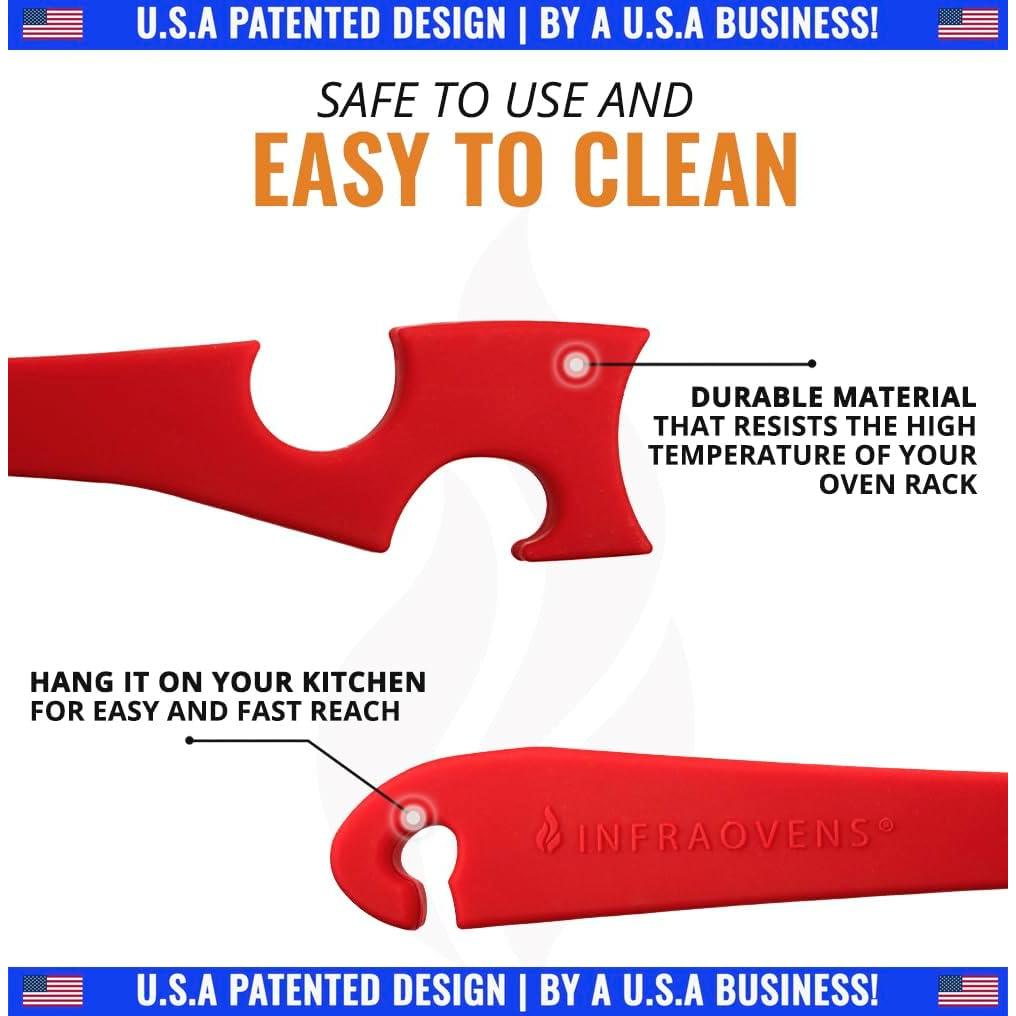 Extractor de Rejillas de Horno INFRAOVENS de Silicona 27.94 cm
