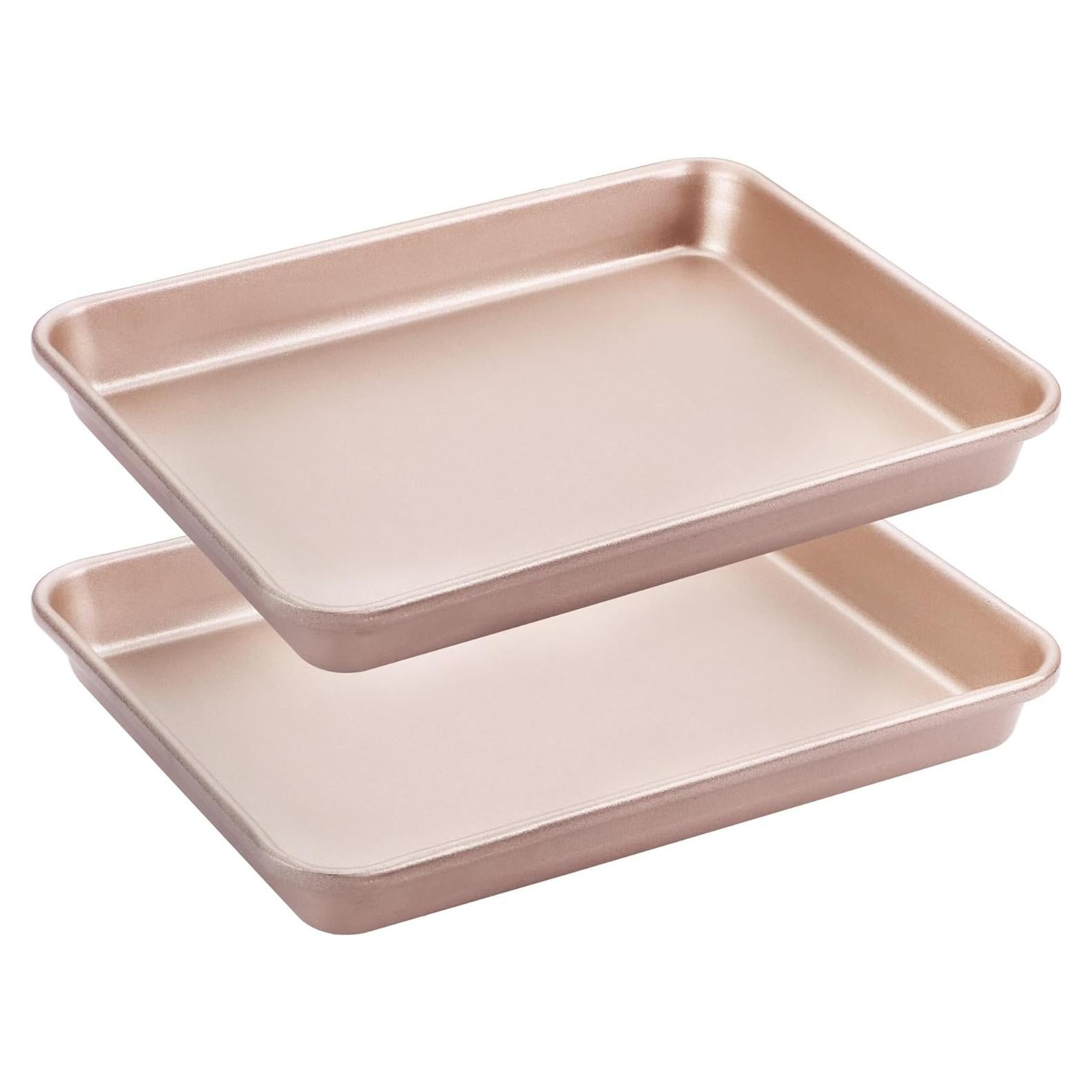 Juego de Bandejas para Horno Tostador HONGBAKE 2 Piezas Antiadherente