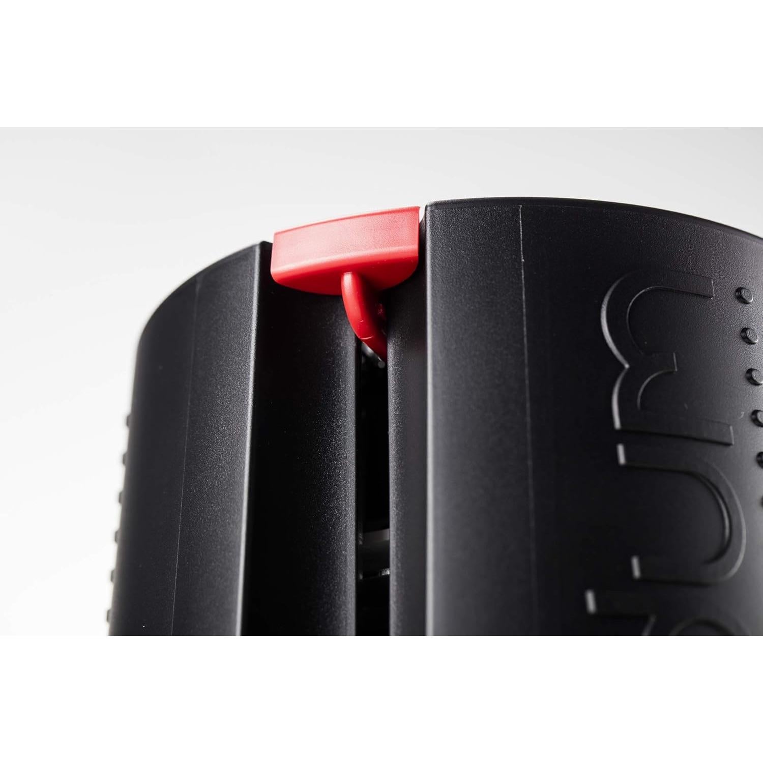 Tostadora Bodum Bistro 900W 2 Rebanadas Negra Retro Moderna