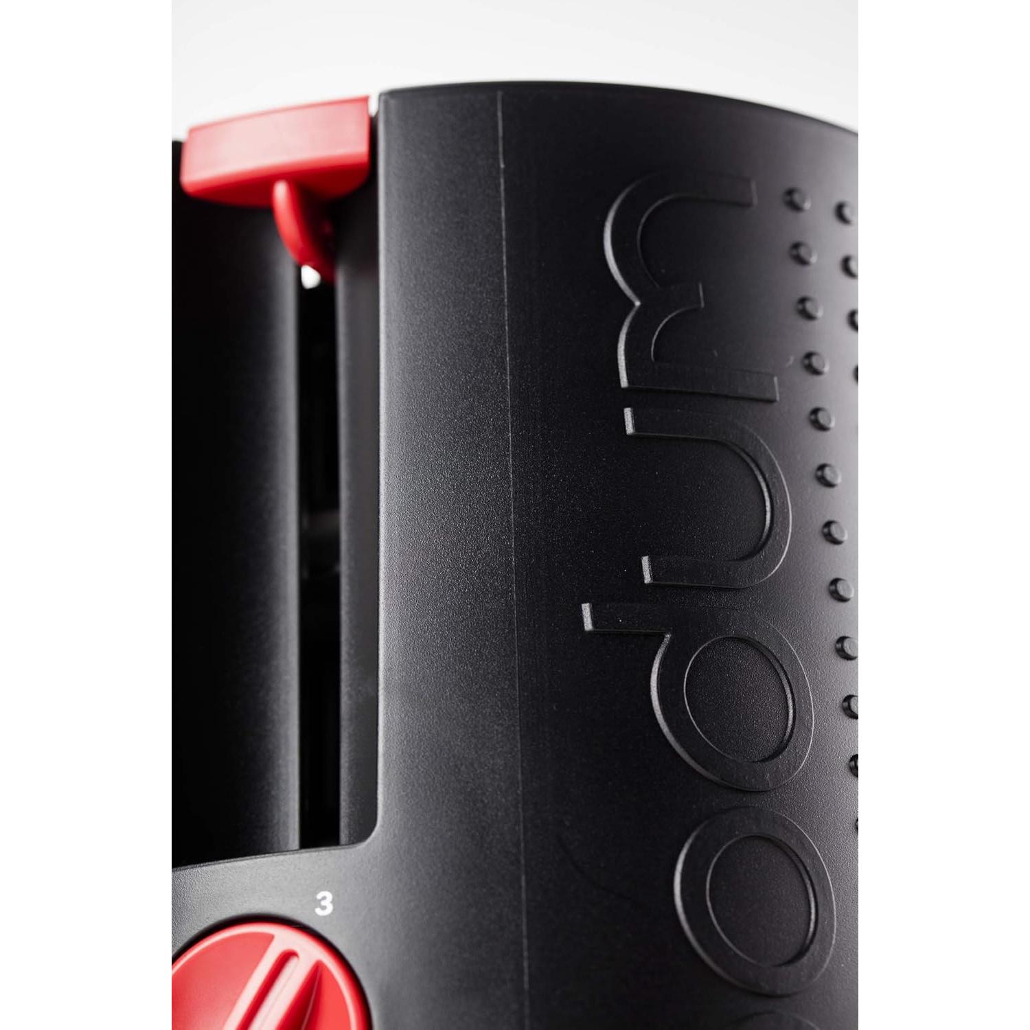 Tostadora Bodum Bistro 900W 2 Rebanadas Negra Retro Moderna