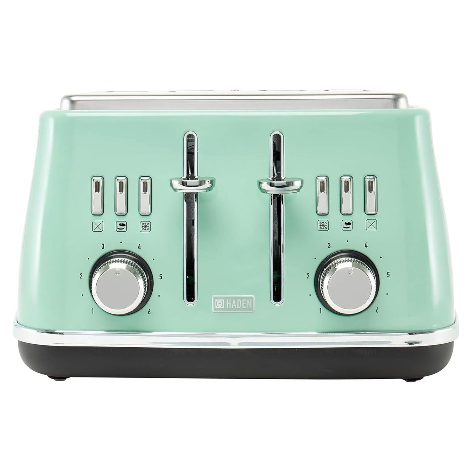 Tostadora Haden Cotswold 4 Rebanadas Salvia con Ranura Ancha