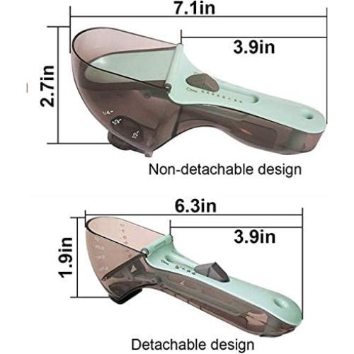 Juego de 2 Cucharas Medidoras Ajustables Cool Cook - 30ml