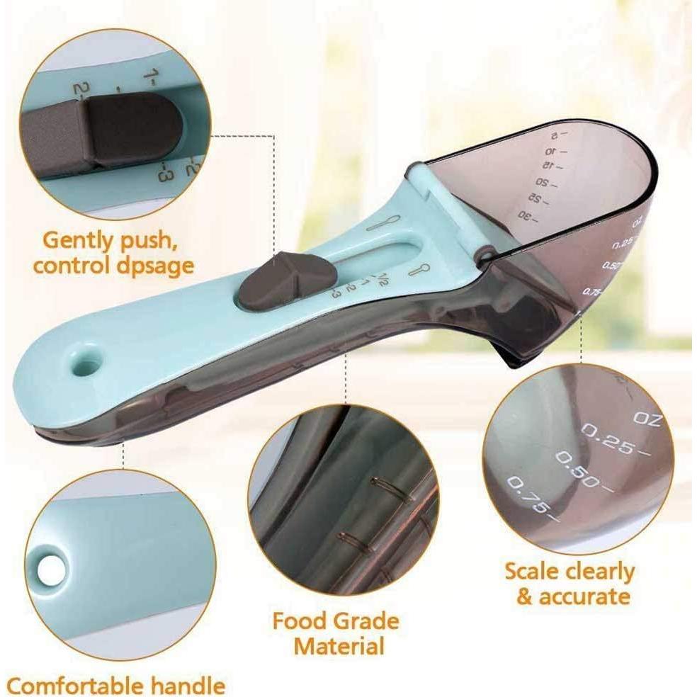 Juego de 2 Cucharas Medidoras Ajustables Cool Cook - 30ml