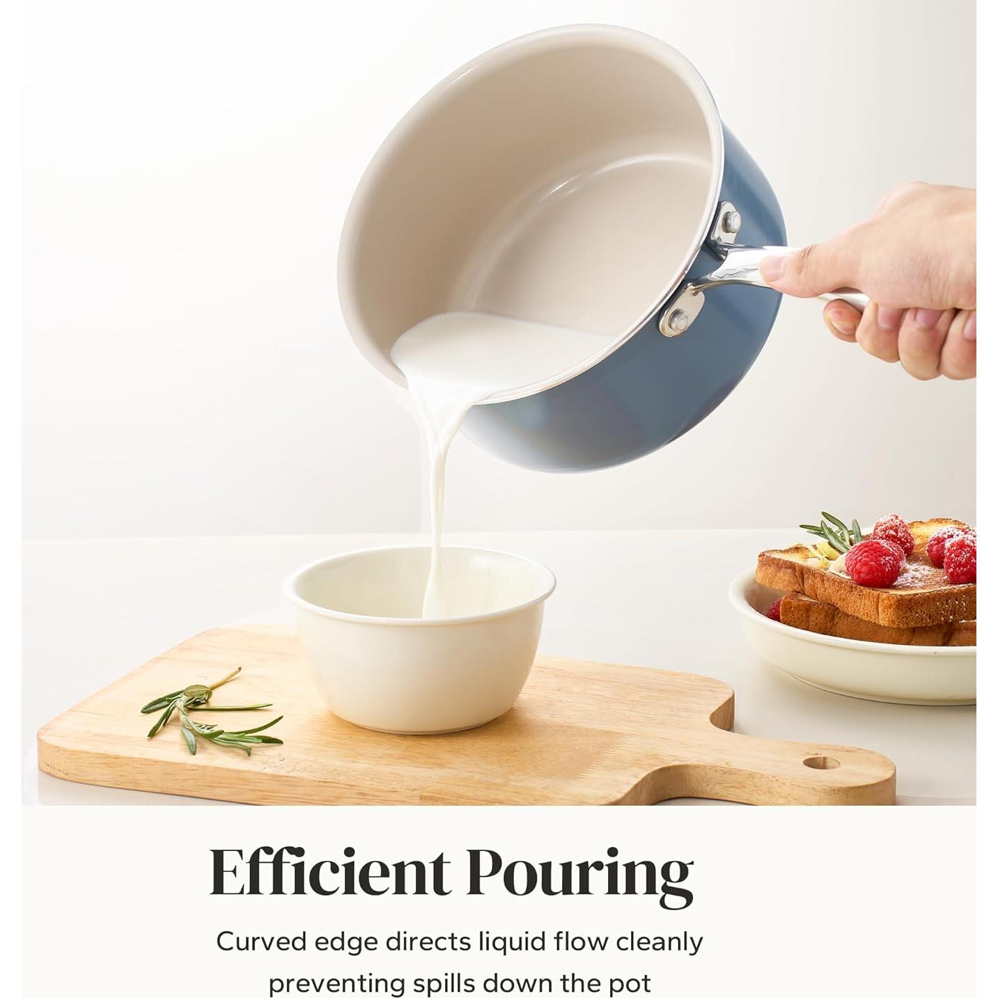 Cacerola de Cerámica Antiadherente Redchef 3.5QT Azul