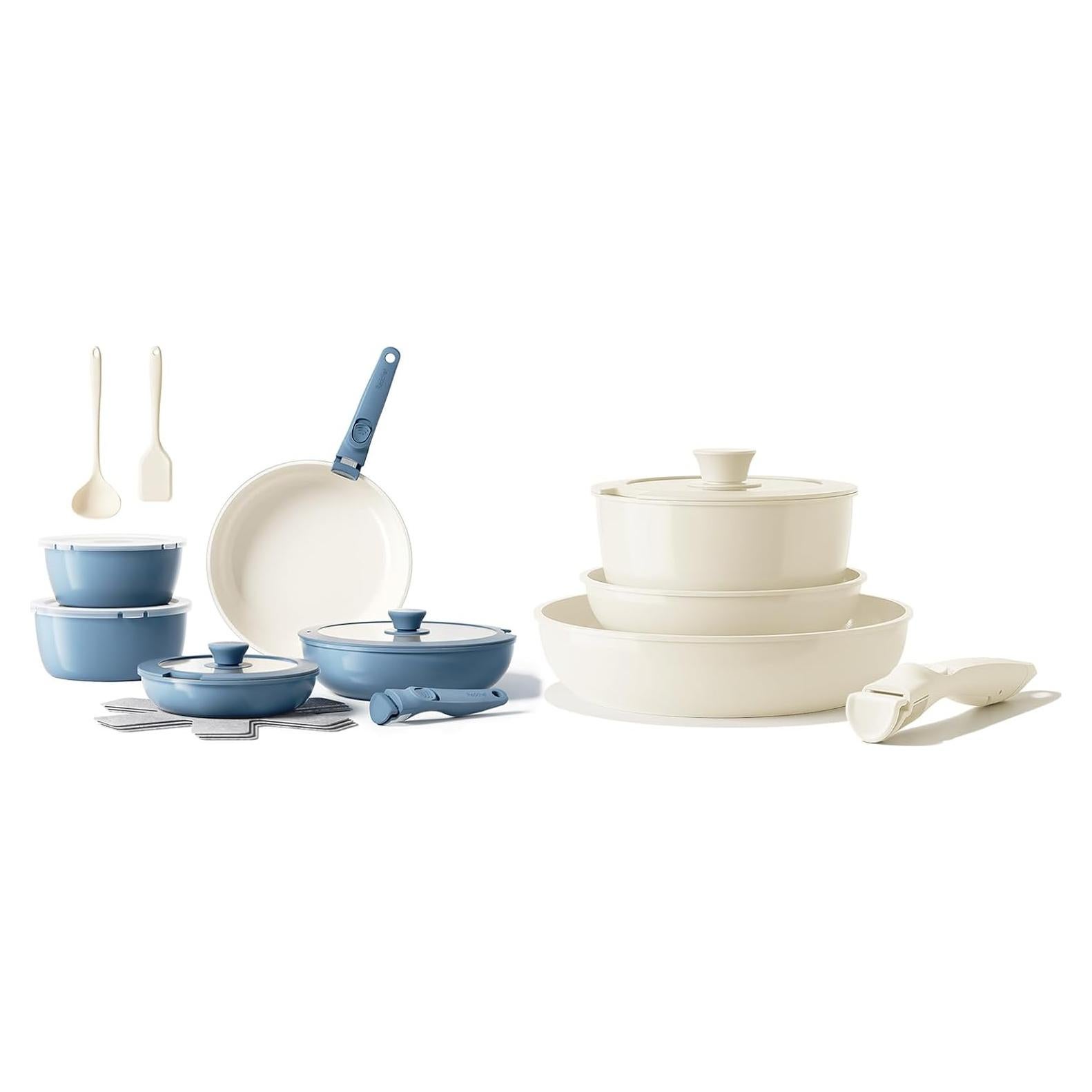 Juego de Ollas y Sartenes Redchef Cerámica 21 Piezas Antiadherente