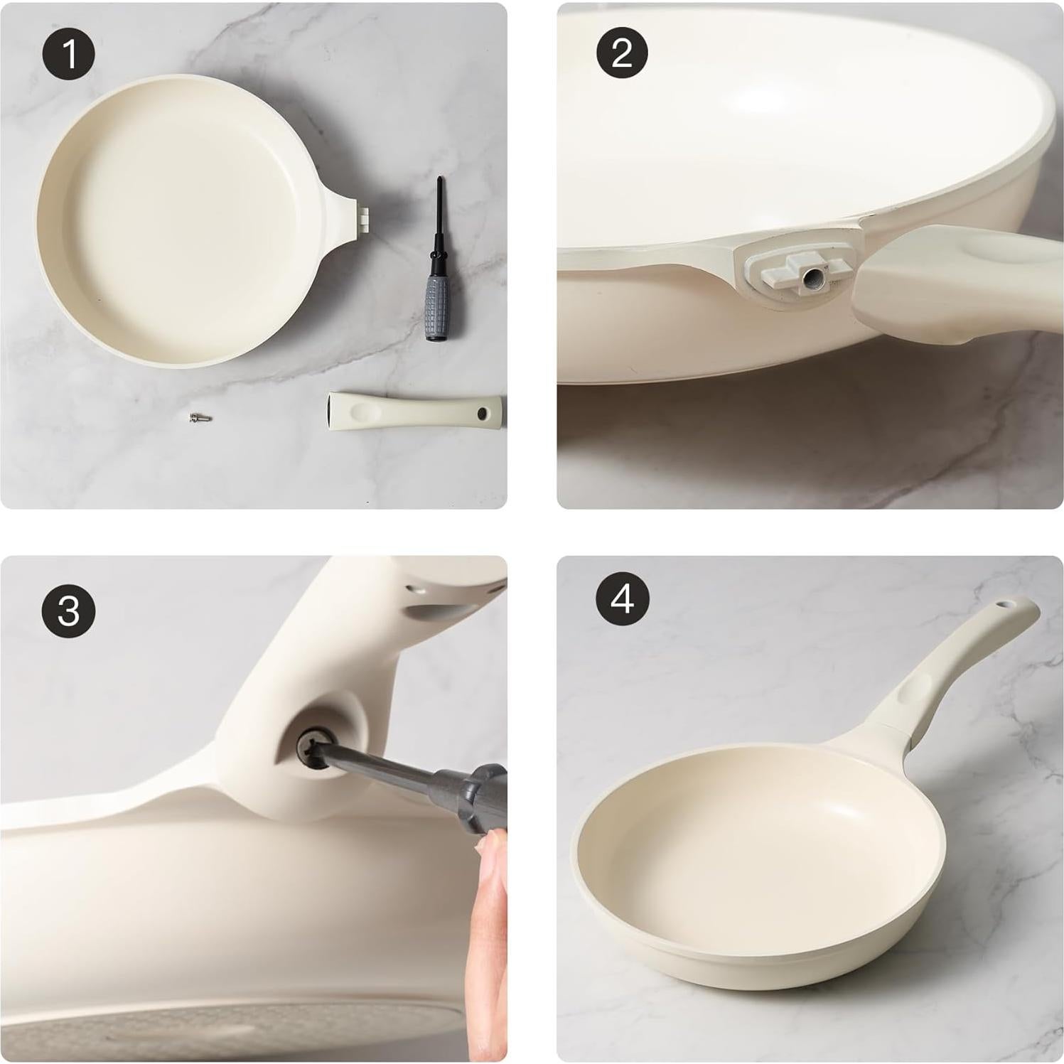 Sartén Cerámica Antiadherente Redchef 28 cm Libre de Tóxicos