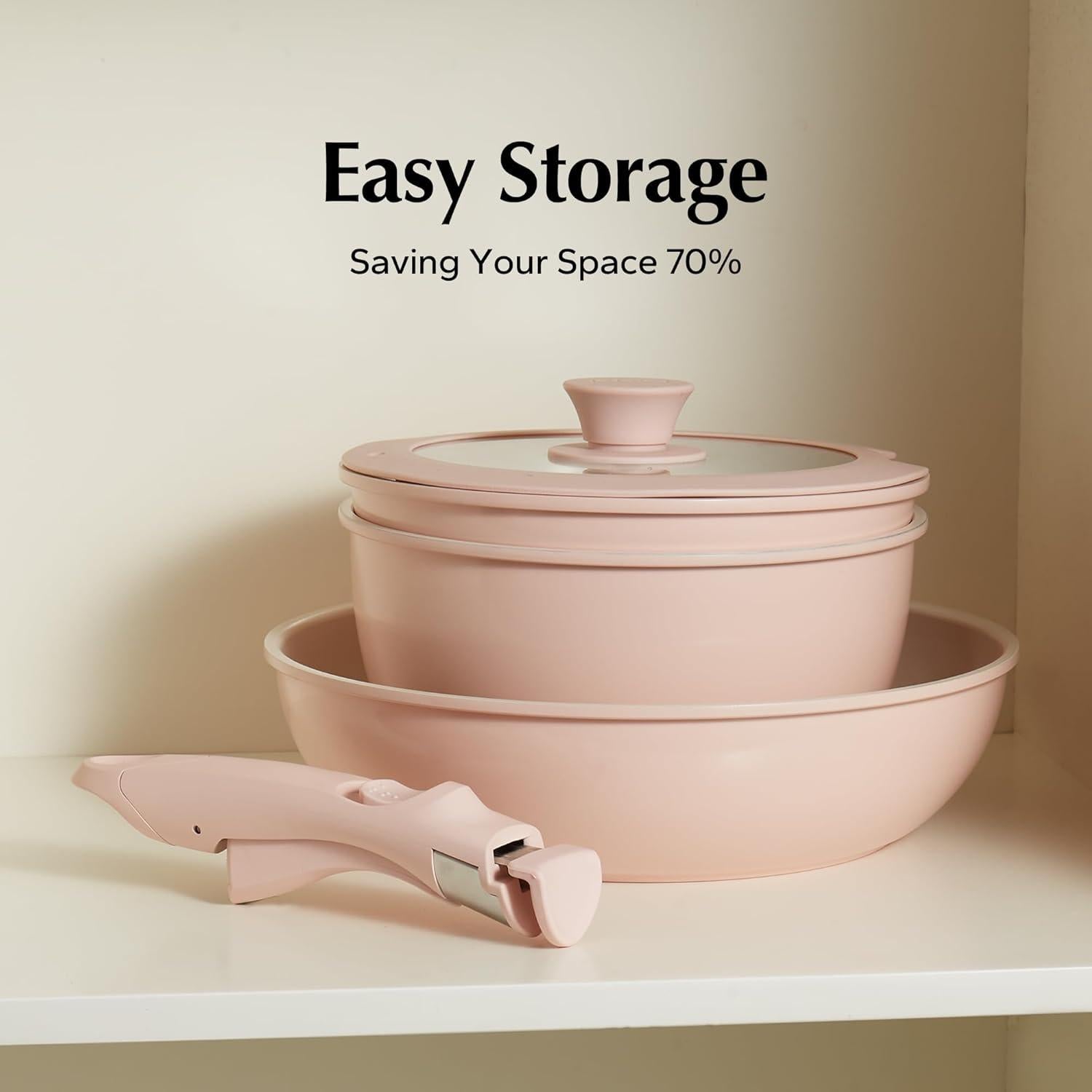 Juego de Ollas y Sartenes Redchef 17 Piezas Cerámica Antiadherente