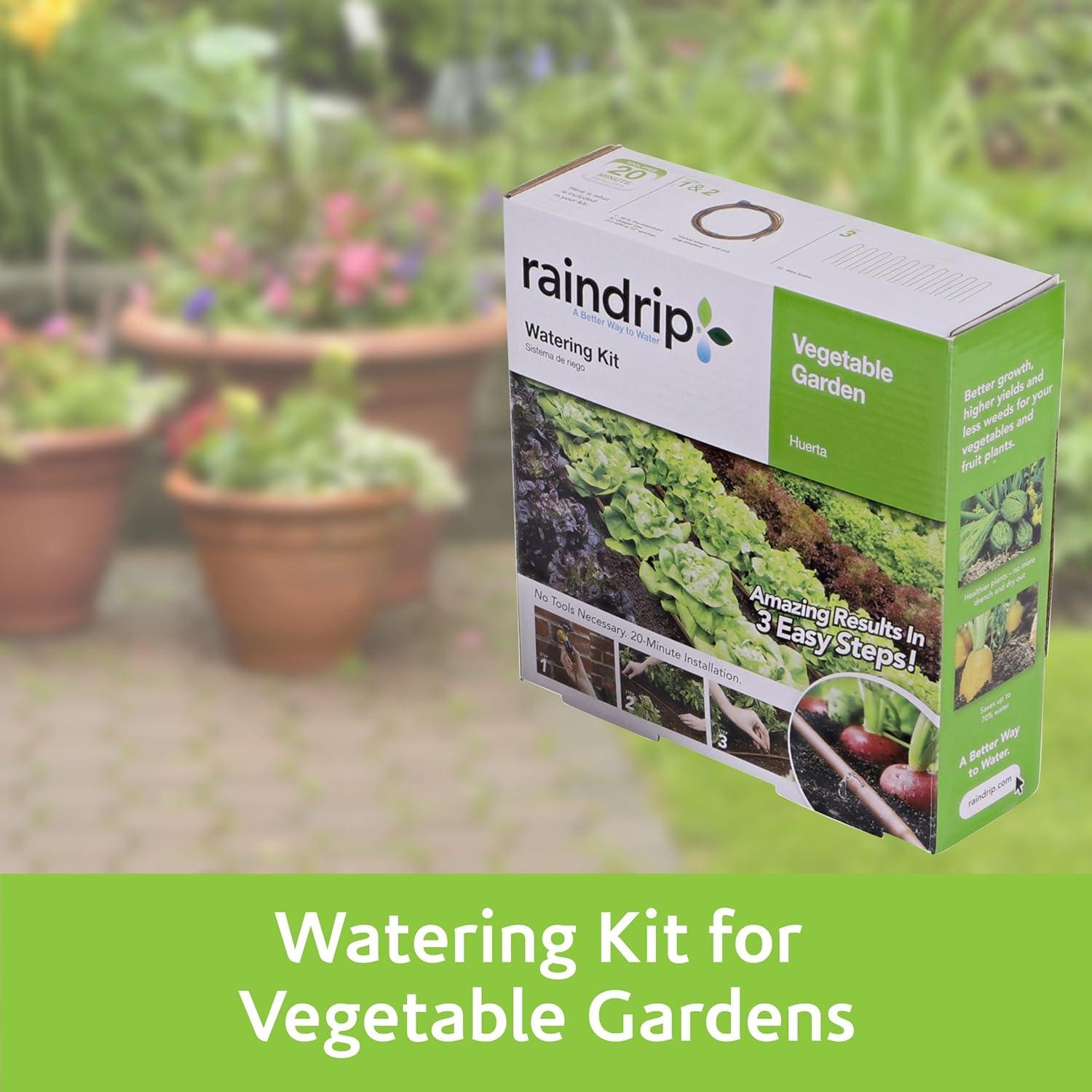 Kit de Riego por Goteo Raindrip R567DT 15,24 m Tubo 1/4"