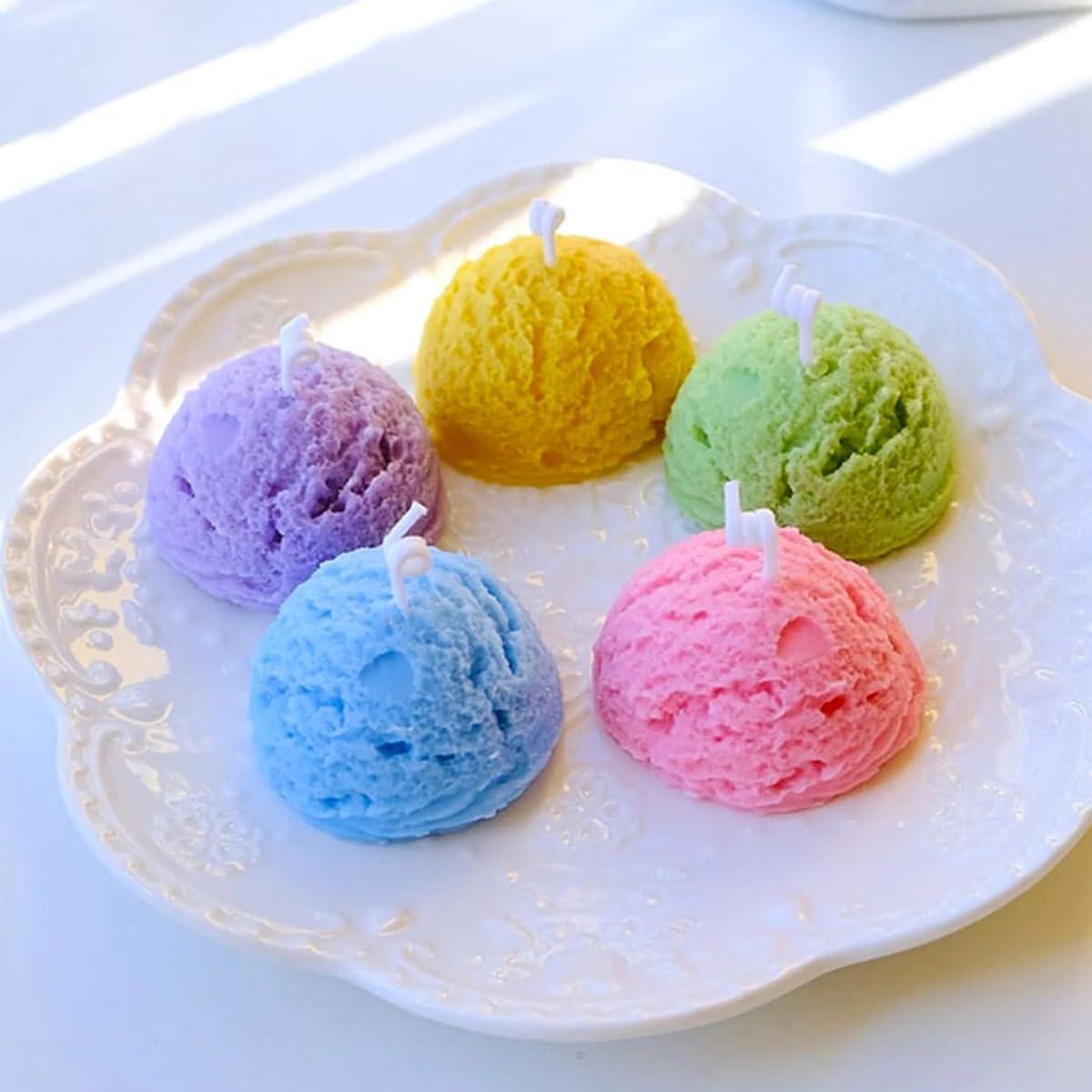 Moldes de Silicona 3D para Helado y Jabón AddLotLot - 3 Piezas