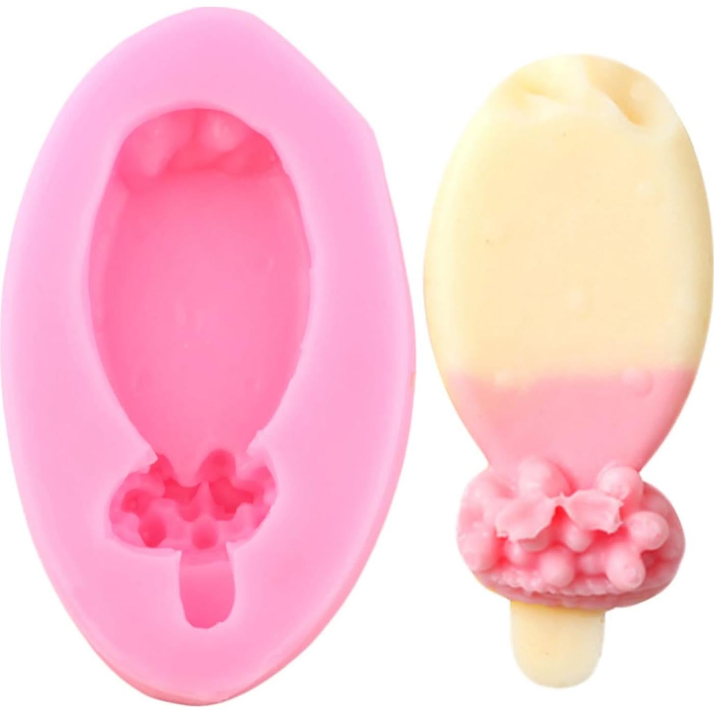 Molde de Silicona para Mini Helado Mujiang - Set de 5 Piezas