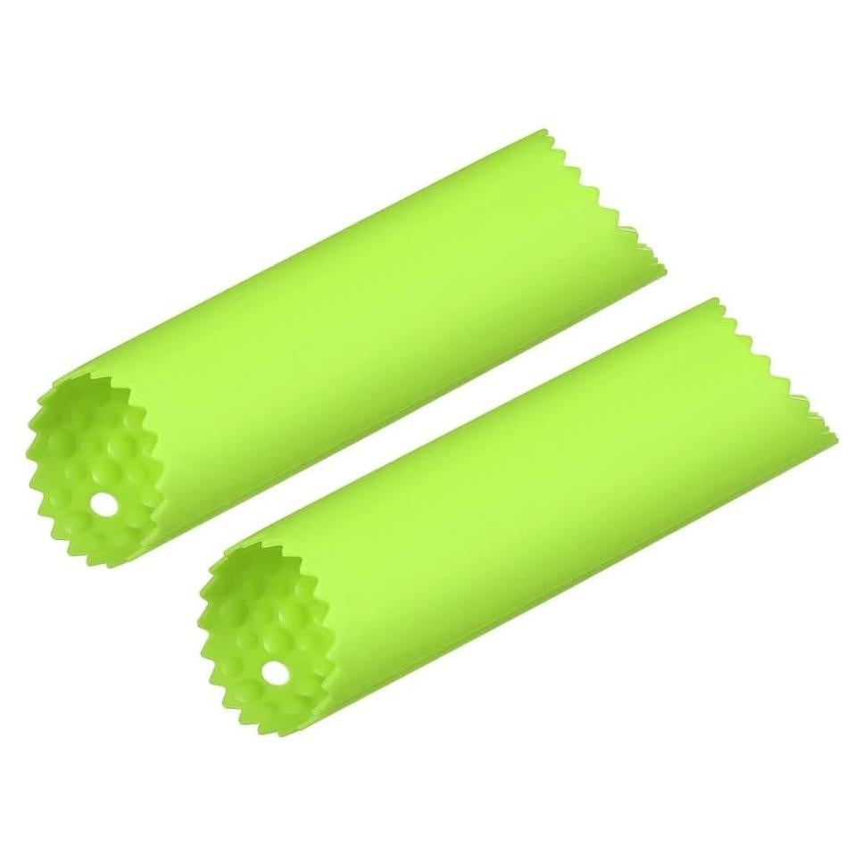 Pelador de Ajo Luhaomisky 2 Pcs Silicona Verde Multifuncional