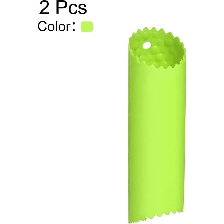 Pelador de Ajo Luhaomisky 2 Pcs Silicona Verde Multifuncional