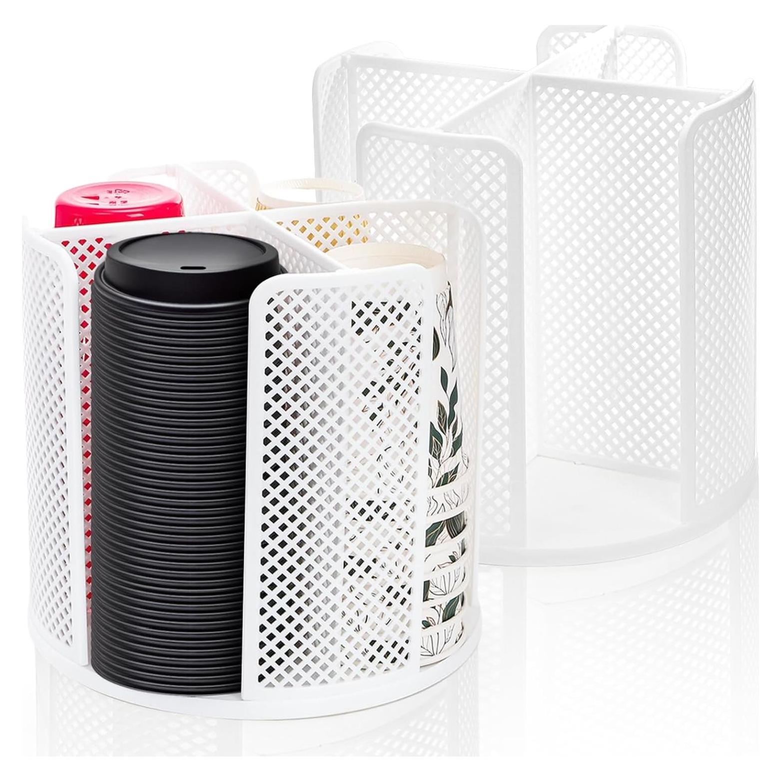 Soporte para Vasos de Papel Eorbow - 2 Paquetes, 4 Compartimentos