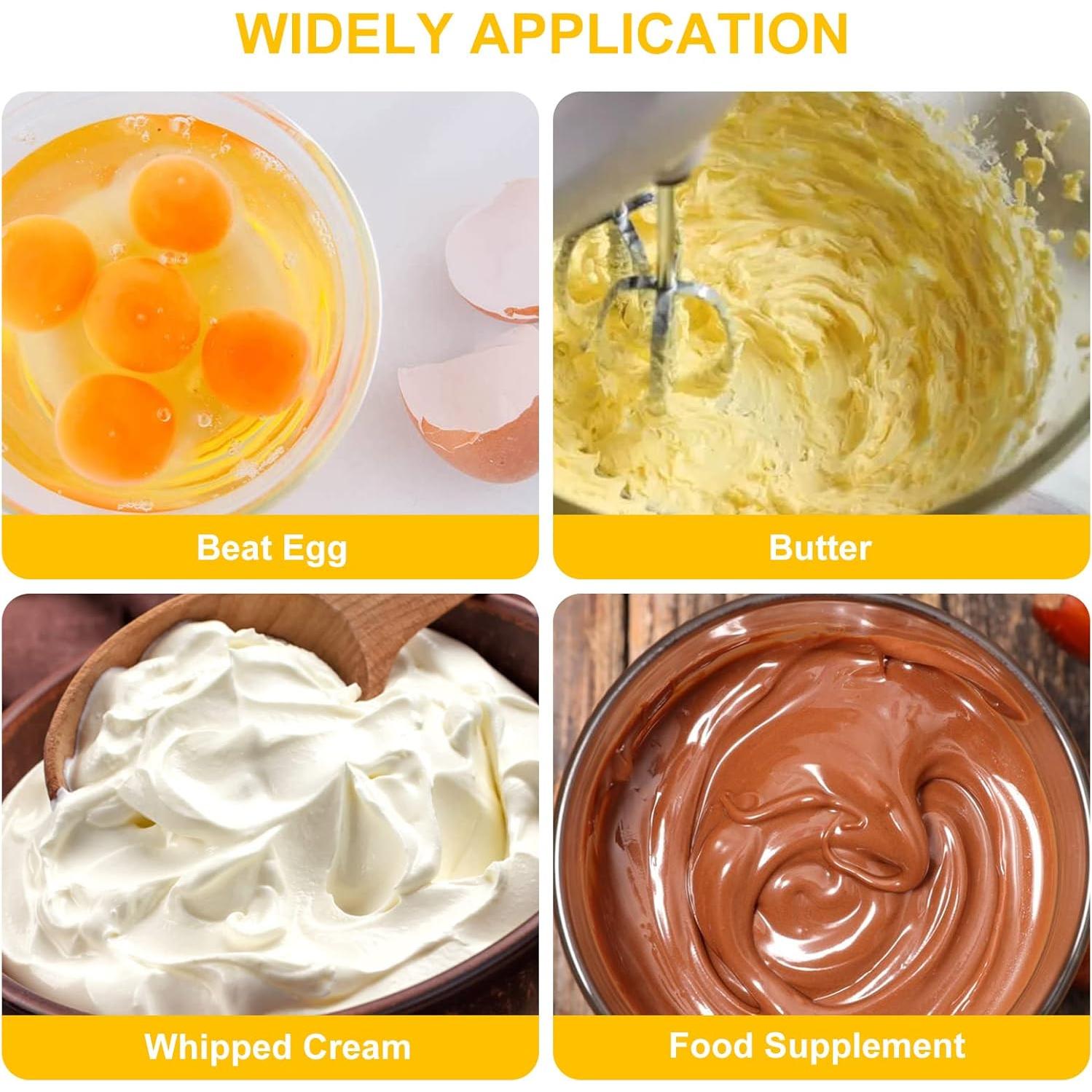 Batidor de Huevos Manual JLiup Acero Inoxidable 35.56 cm