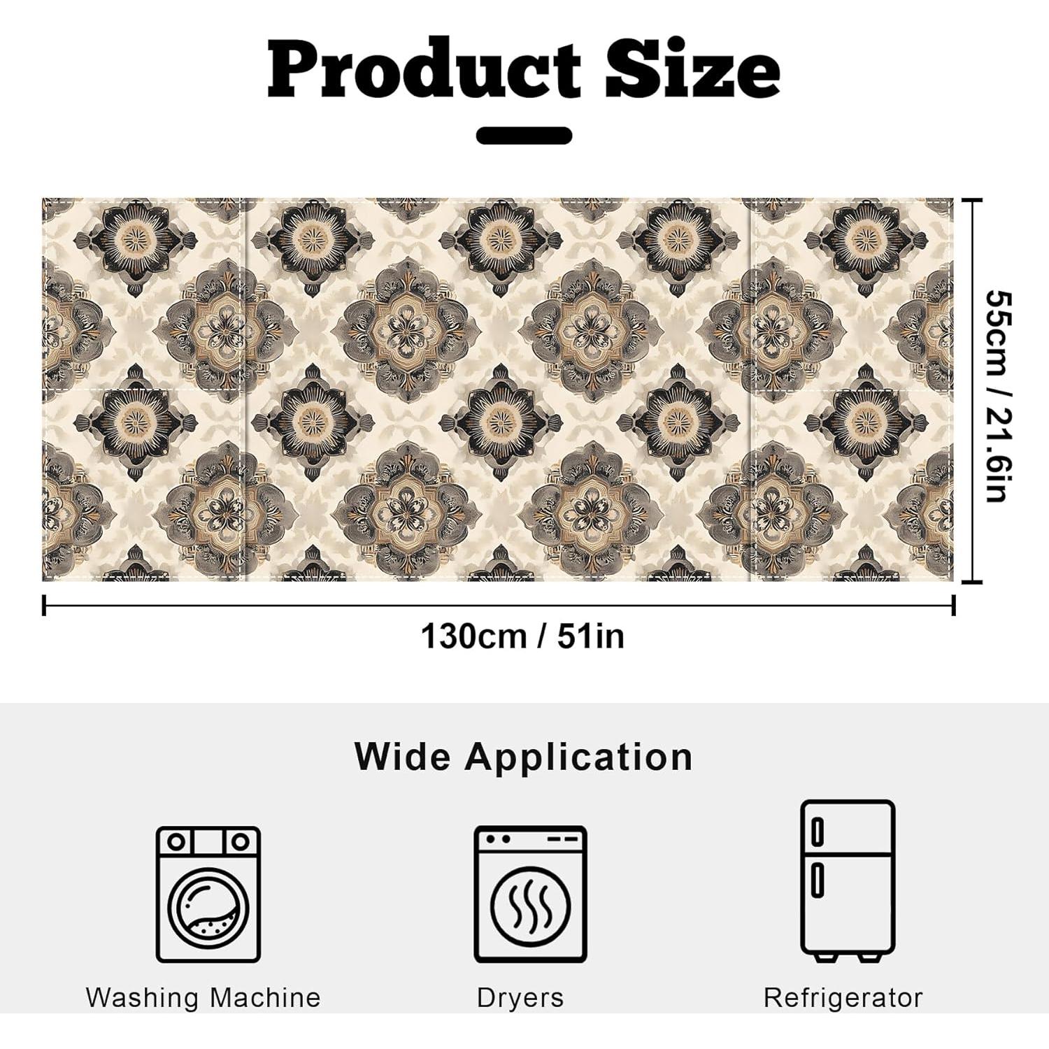Cubierta Superior para Refrigerador y Lavadora AOHMPT 55x130cm