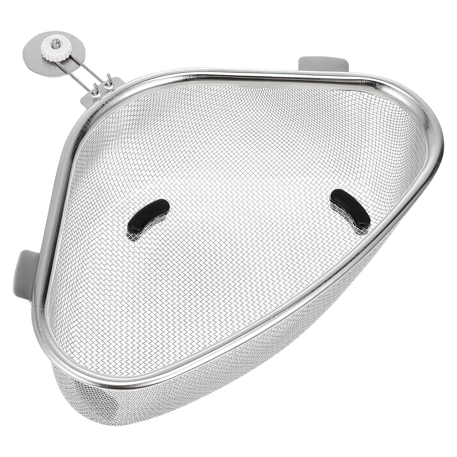 Colador de Esquina Triangular Alipis de Acero Inoxidable 23x15cm