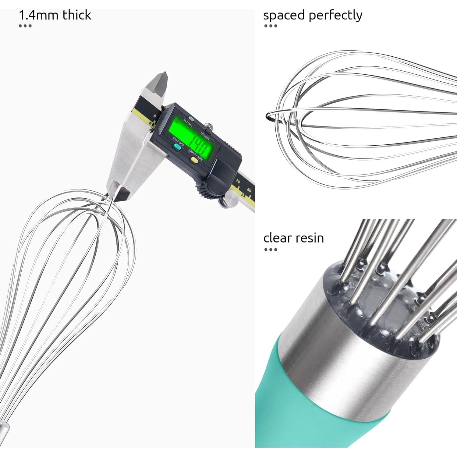 Batidor de Huevos U-Taste Pequeño 23 cm Acero Inoxidable
