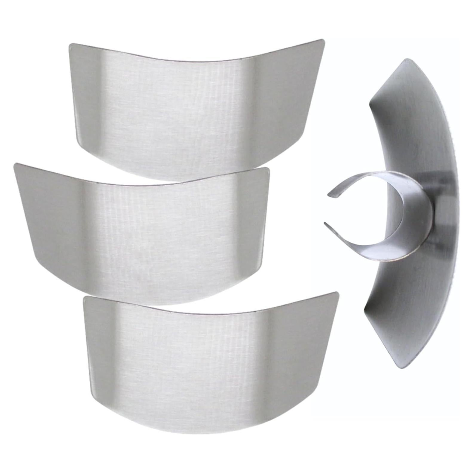 Protectores de Dedos de Acero Inoxidable Gadgetime - Ajustables y Antioxidantes