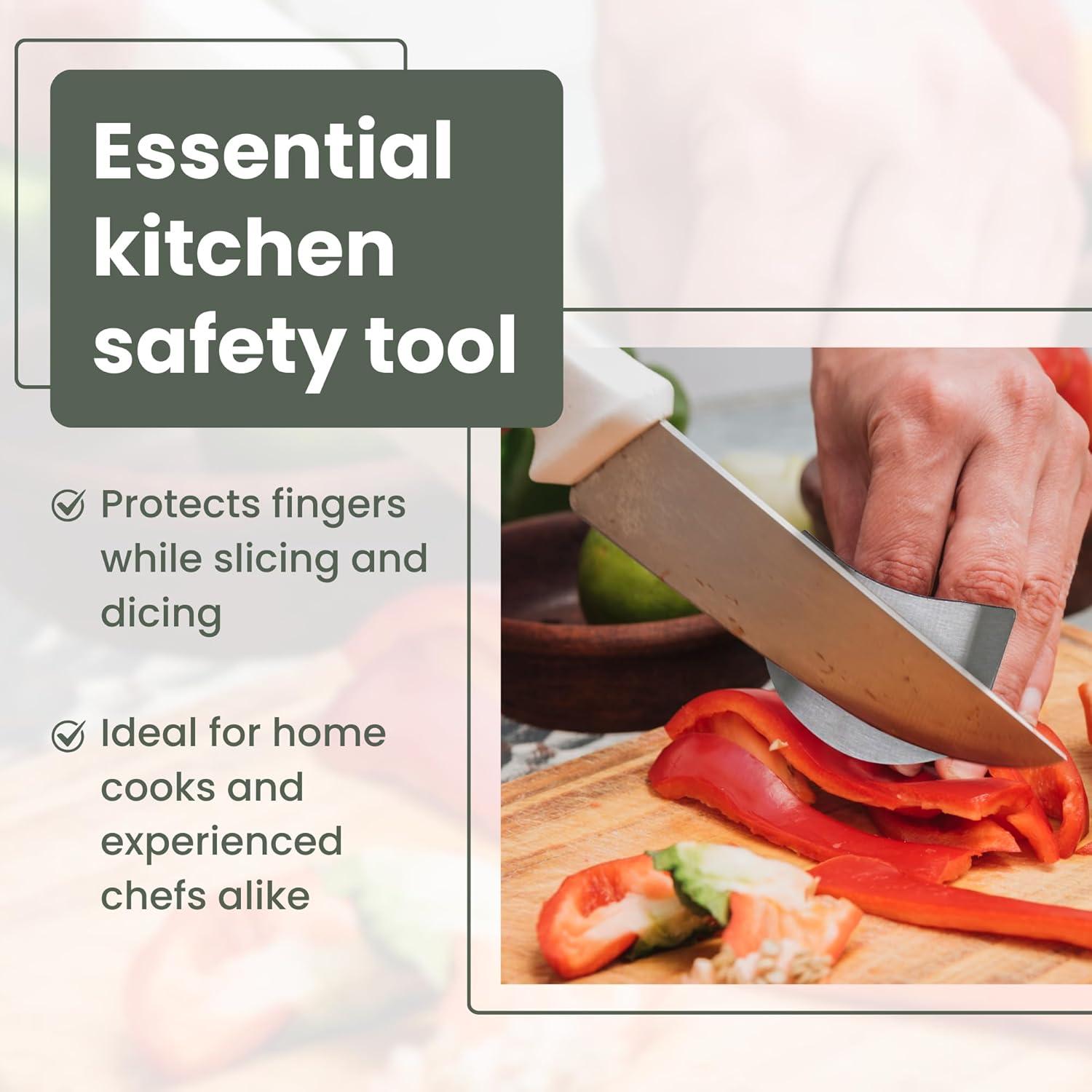 Protectores de Dedos de Acero Inoxidable Gadgetime - Ajustables y Antioxidantes