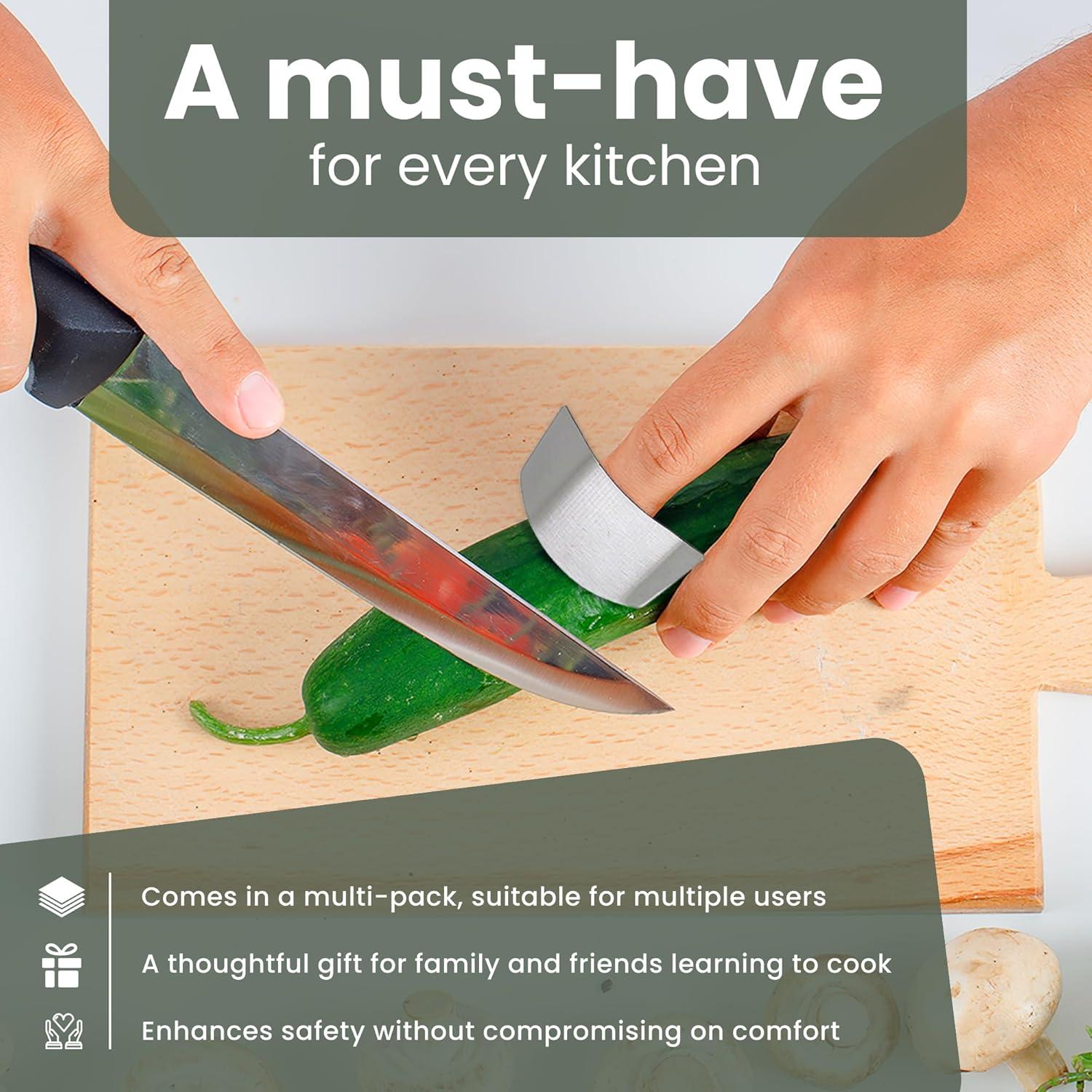 Protectores de Dedos de Acero Inoxidable Gadgetime - Ajustables y Antioxidantes