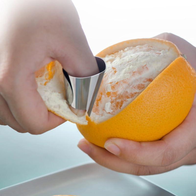 20 Protectores de Dedos de Acero Inoxidable Hemoton 4x2.5 cm