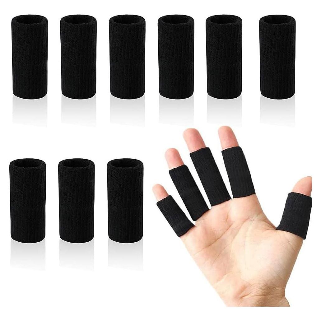 Protectores de Dedos AELLEN, 10 Piezas, Alivio Artritis