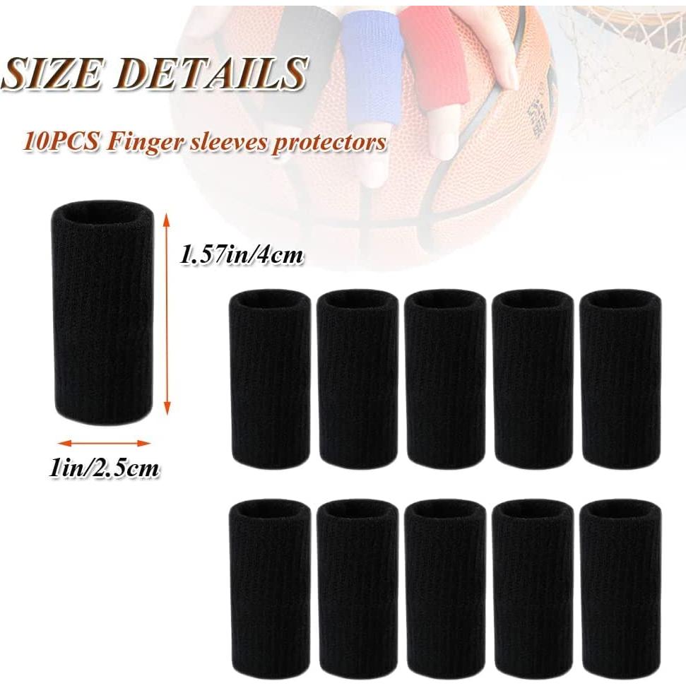 Protectores de Dedos AELLEN, 10 Piezas, Alivio Artritis