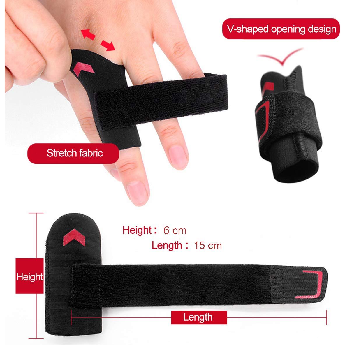 Férulas de Dedo Neopreno VHOPMORE Ajustables para Lesiones