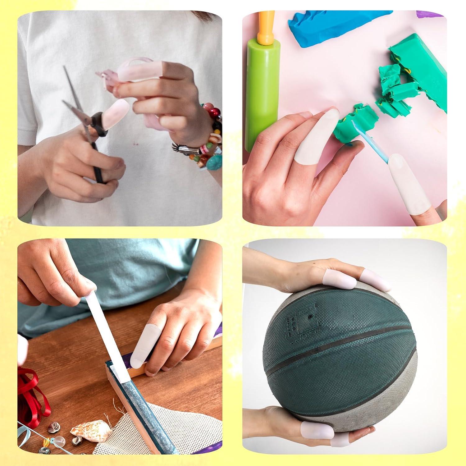 14 Fundas Protectores de Dedos de Silicona FdcLixuvol - 2 Tamaños