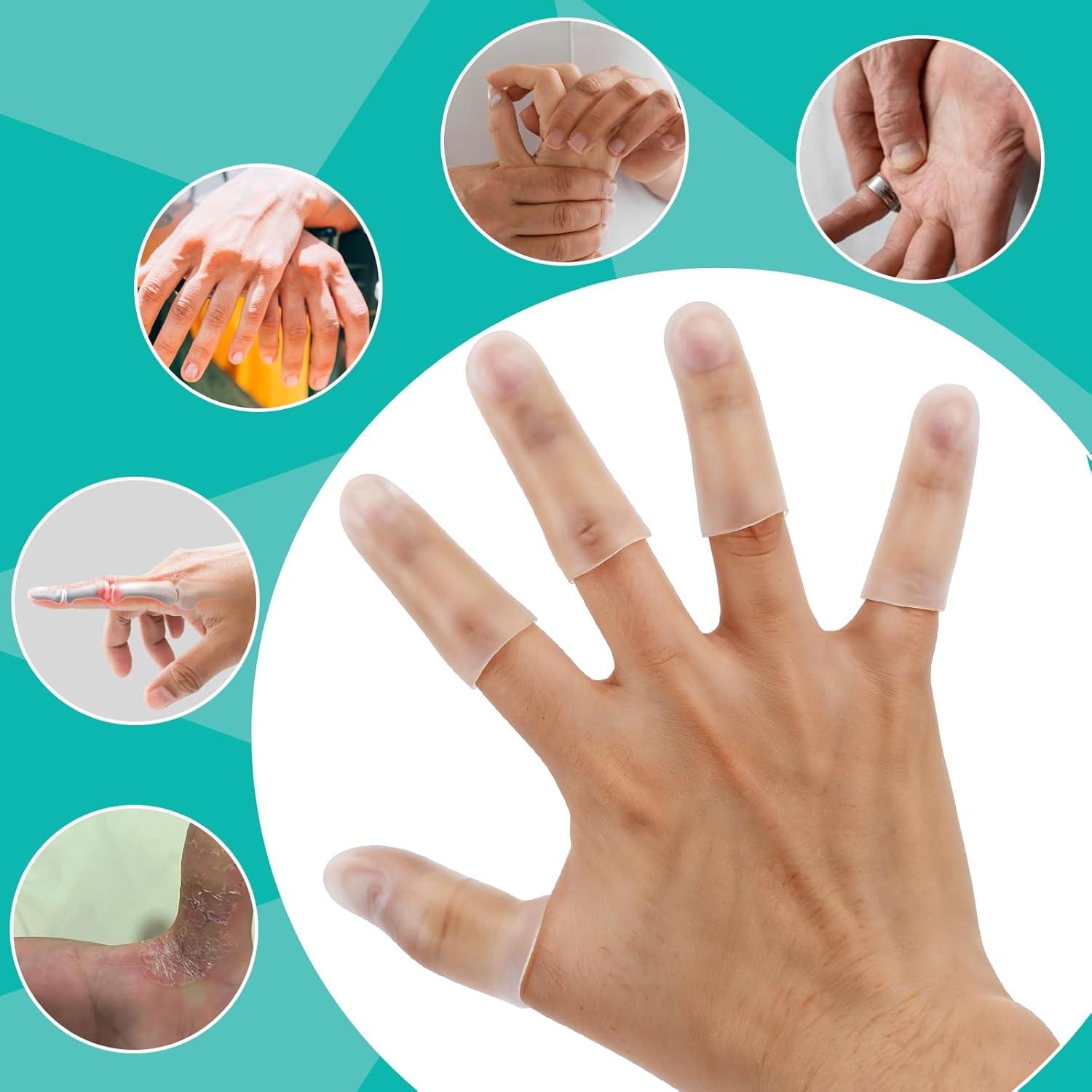 Cubiertas de Dedos de Gel InnoHHustle - 20 Pcs Protectores