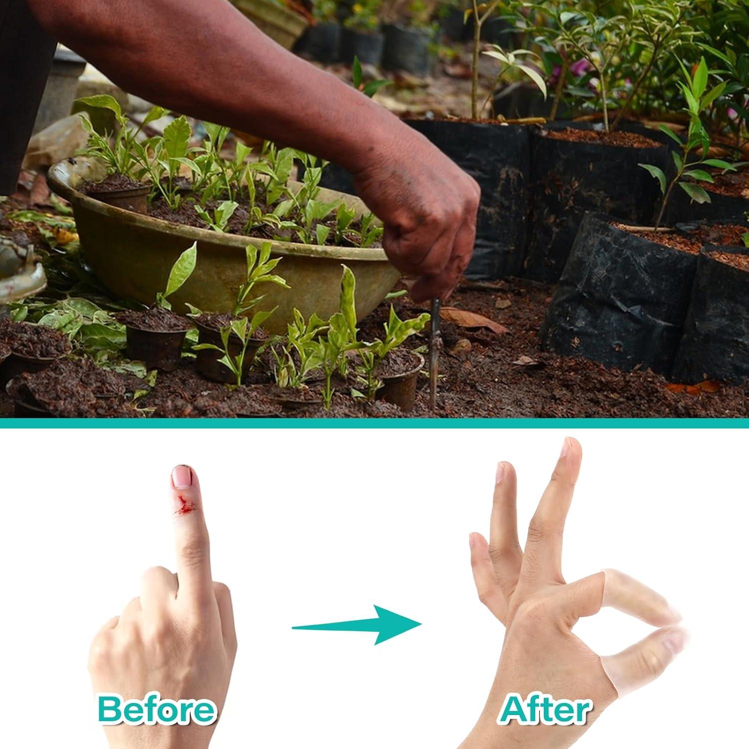 Cubiertas de Dedos de Gel InnoHHustle - 20 Pcs Protectores