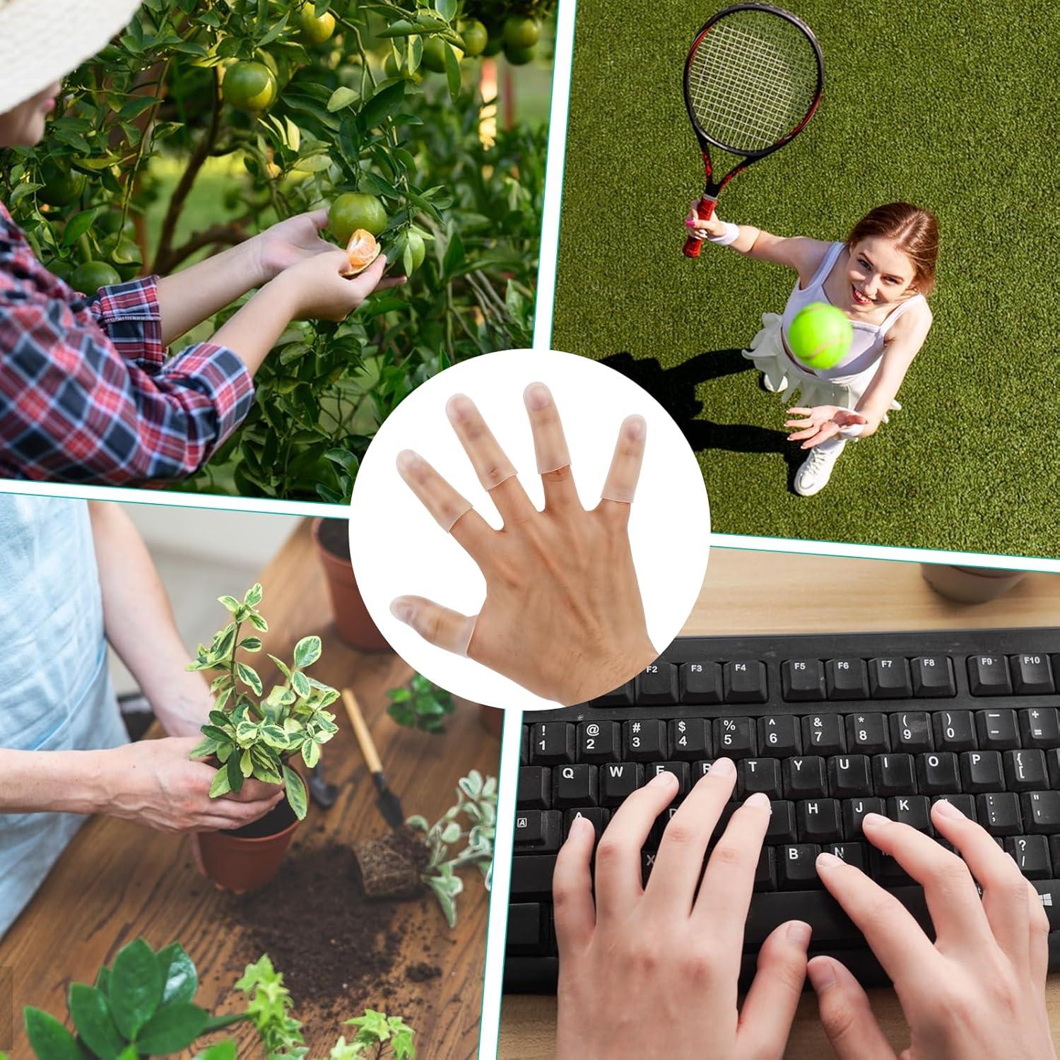 Cubiertas de Dedos de Gel InnoHHustle - 20 Pcs Protectores