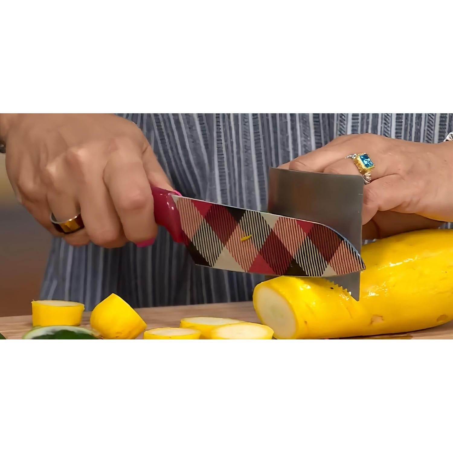 Juego de 2 Protectores de Dedos Acero Inoxidable Haokitcun