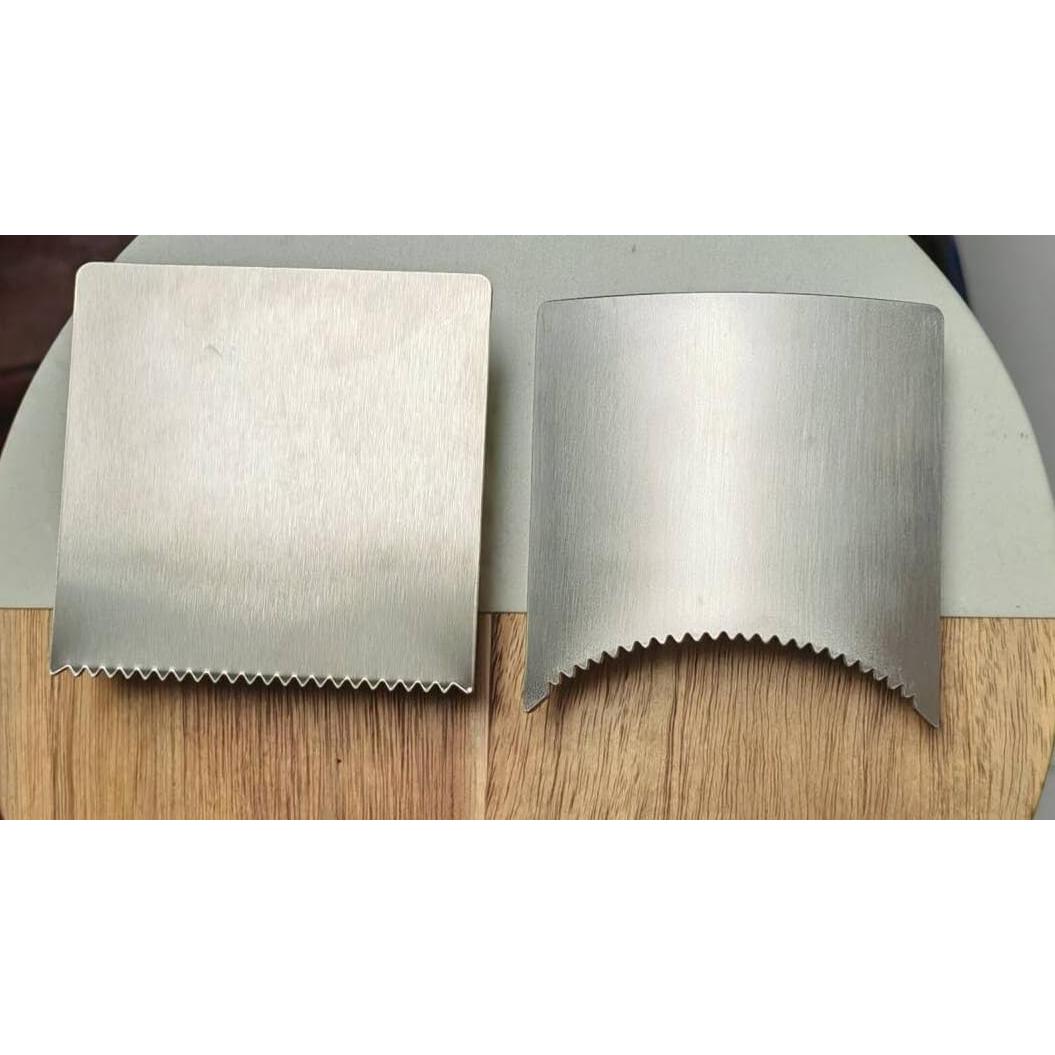 Juego de 2 Protectores de Dedos Acero Inoxidable Haokitcun