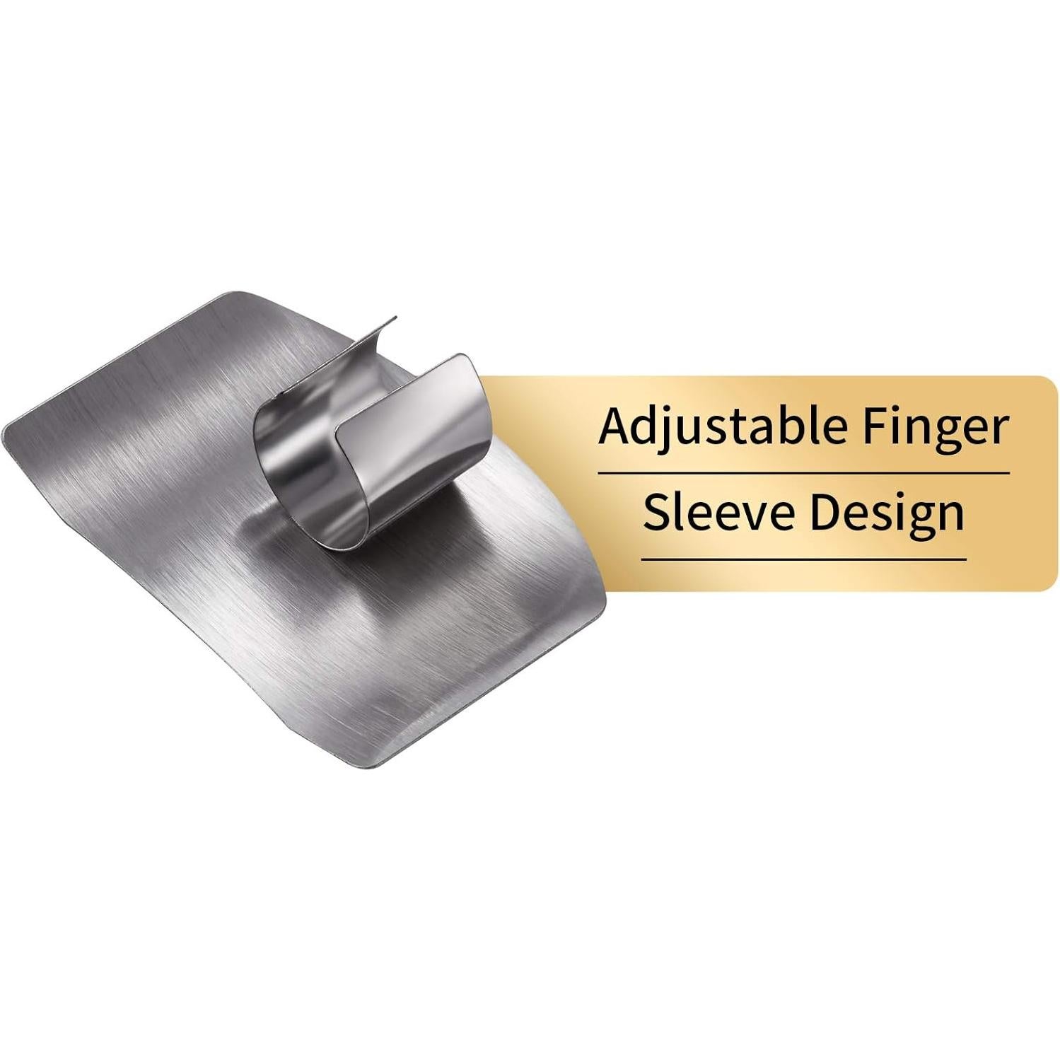 Protector de Dedos Akkya de Acero Inoxidable para Cocina - 2 Piezas