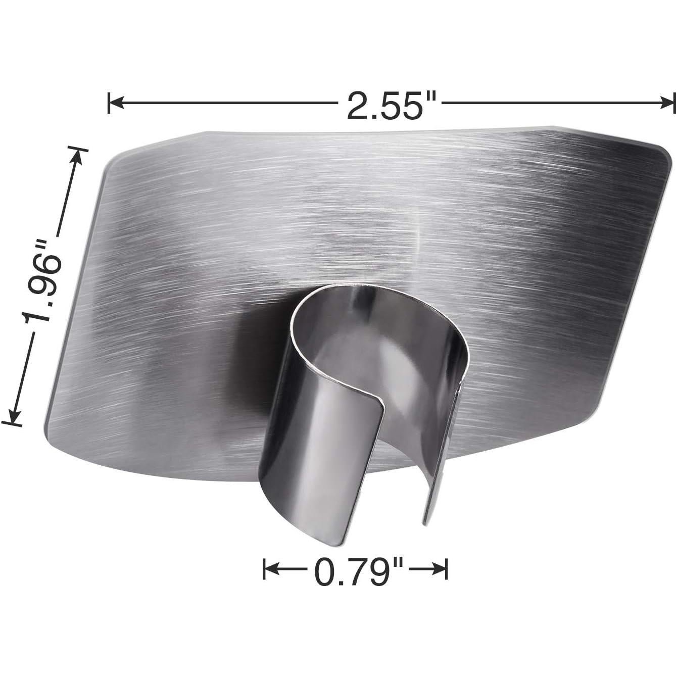 Protector de Dedos Akkya de Acero Inoxidable para Cocina - 2 Piezas