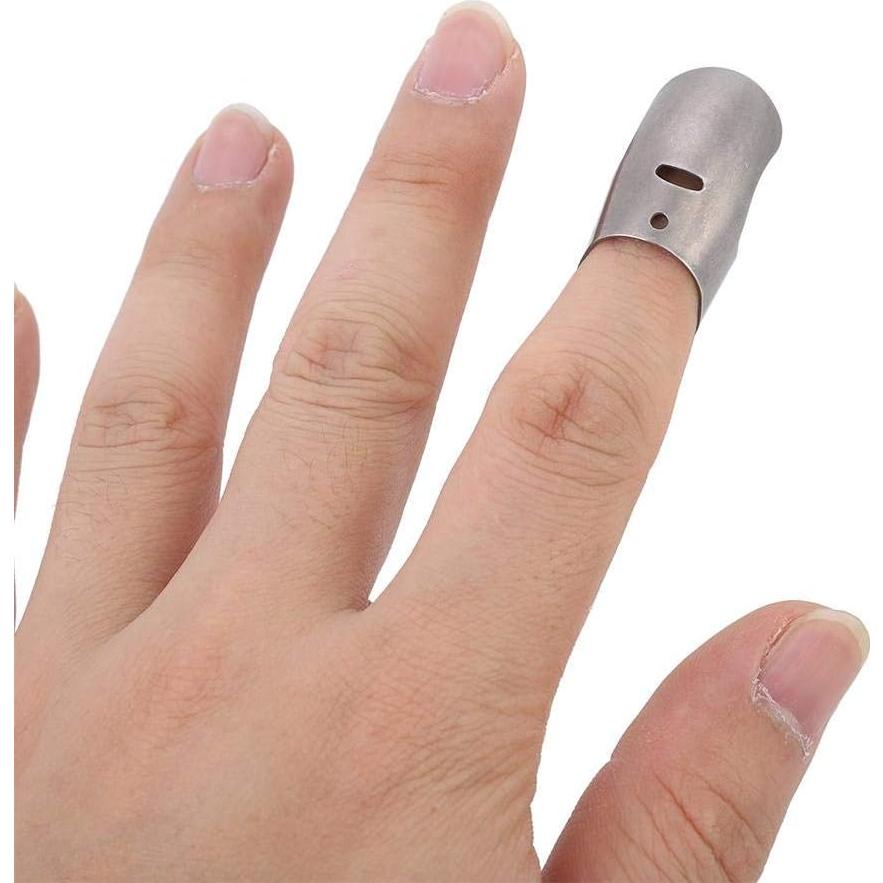 Protector de Dedos Yosooo Acero Inoxidable 4 Pcs Cocina