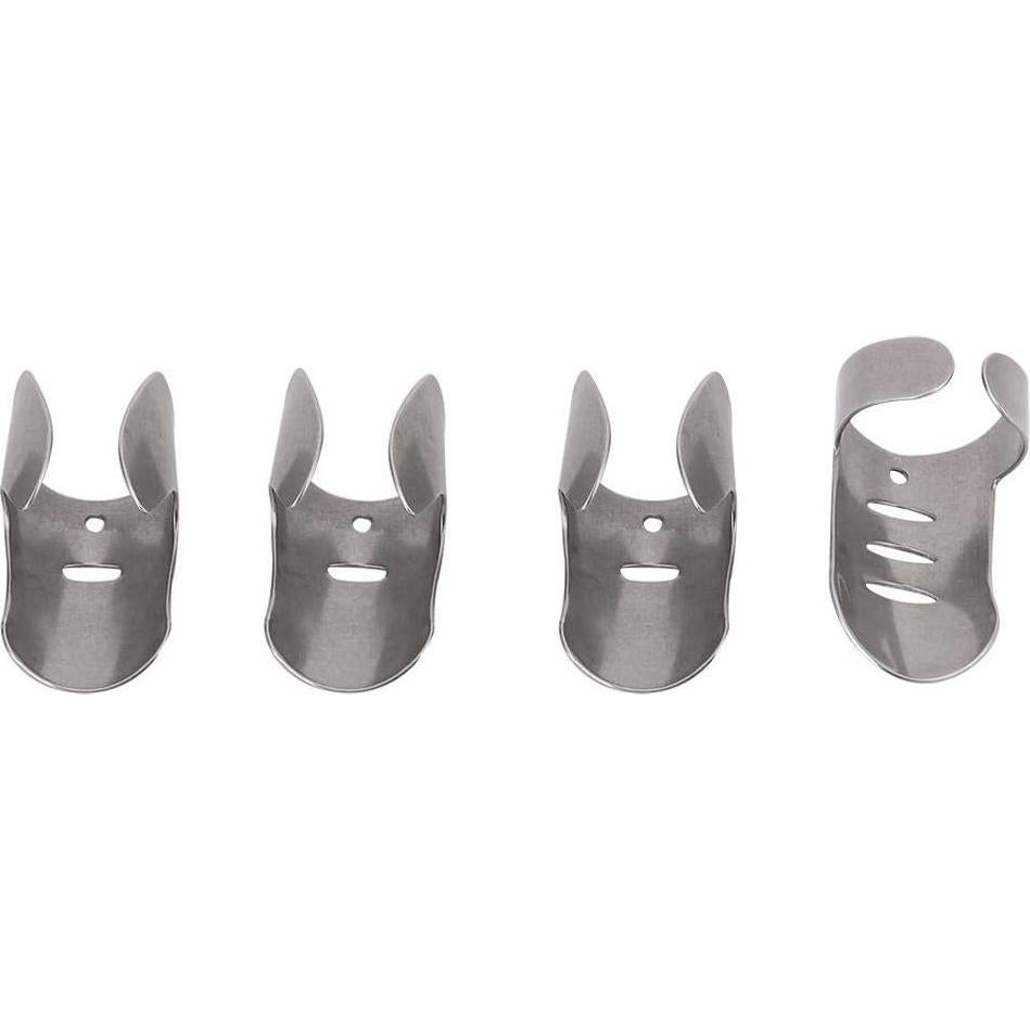 Protector de Dedos Yosooo Acero Inoxidable 4 Pcs Cocina