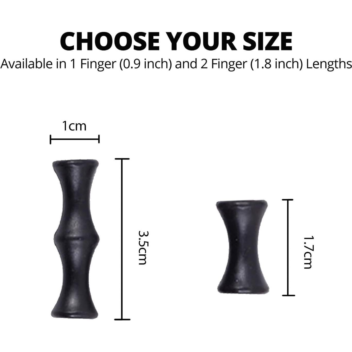 Protector de Dedos para Arquería YAFIYGI - Goma Suave 2 en 1