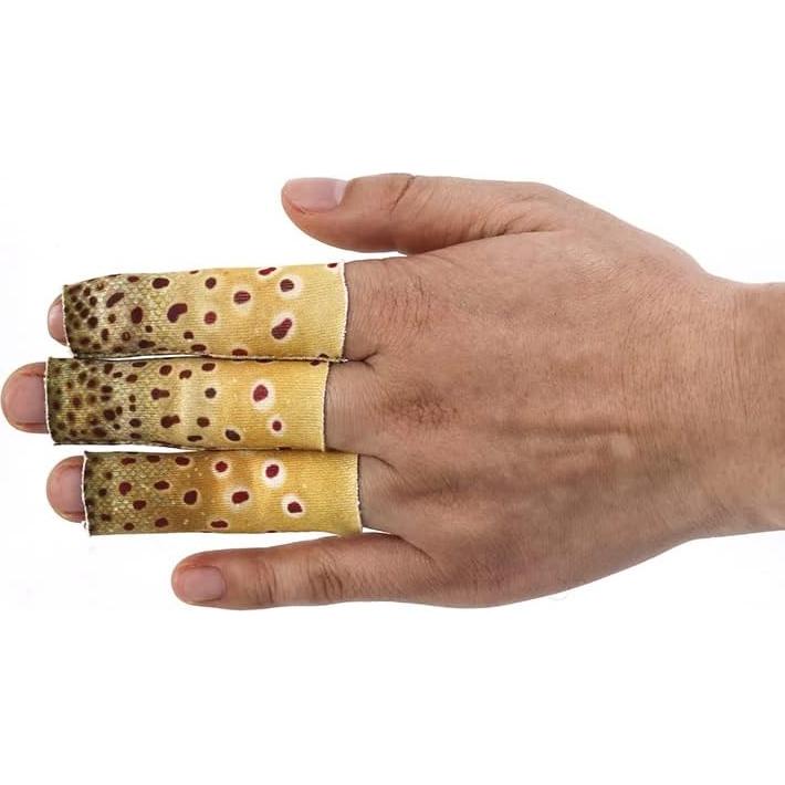 Protector de Dedos para Pesca YXQ - 3 Piezas, Amarillo