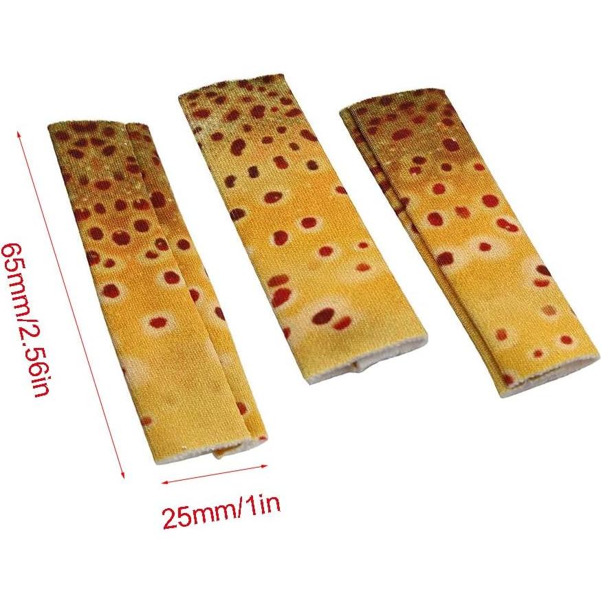 Protector de Dedos para Pesca YXQ - 3 Piezas, Amarillo