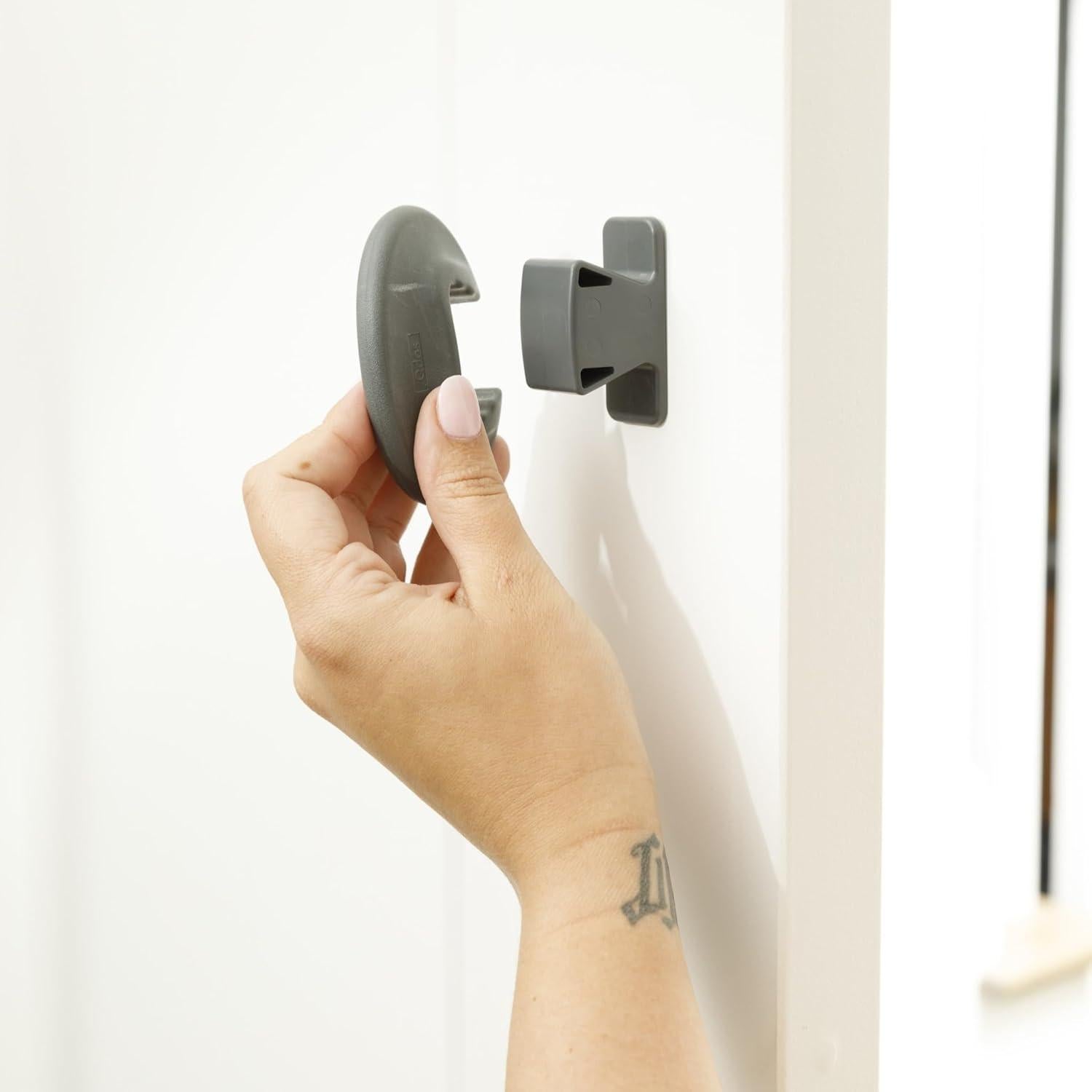 Protector de dedos Qdos Finger Slam Guard - Gris - 2 paquetes