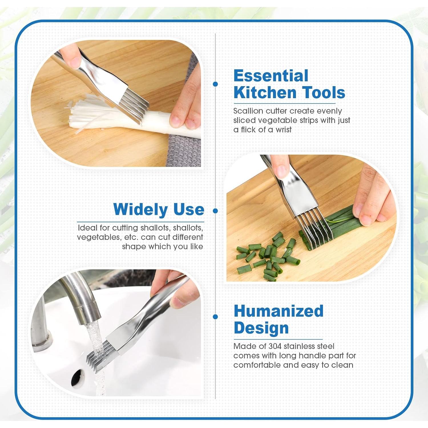 Juego de 9 Piezas de Protectores de Dedos Romooa Acero Inoxidable