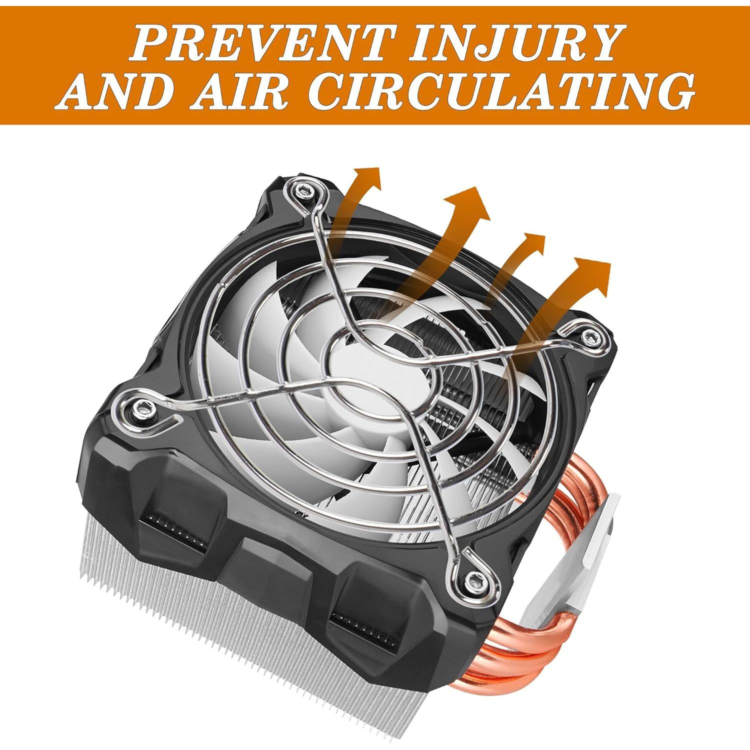 Rejilla de Metal para Ventilador 60mm uxcell - 2 Pcs